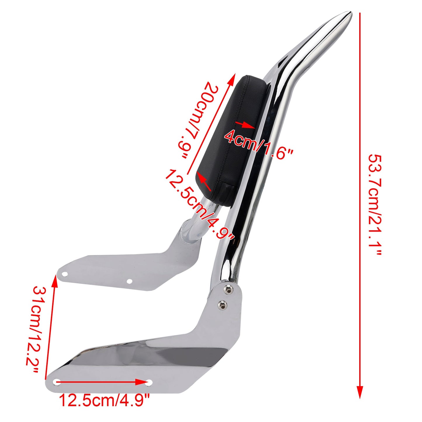 1994-2003 Honda Magna VF 750 Passenger Sissy Bar Backrest