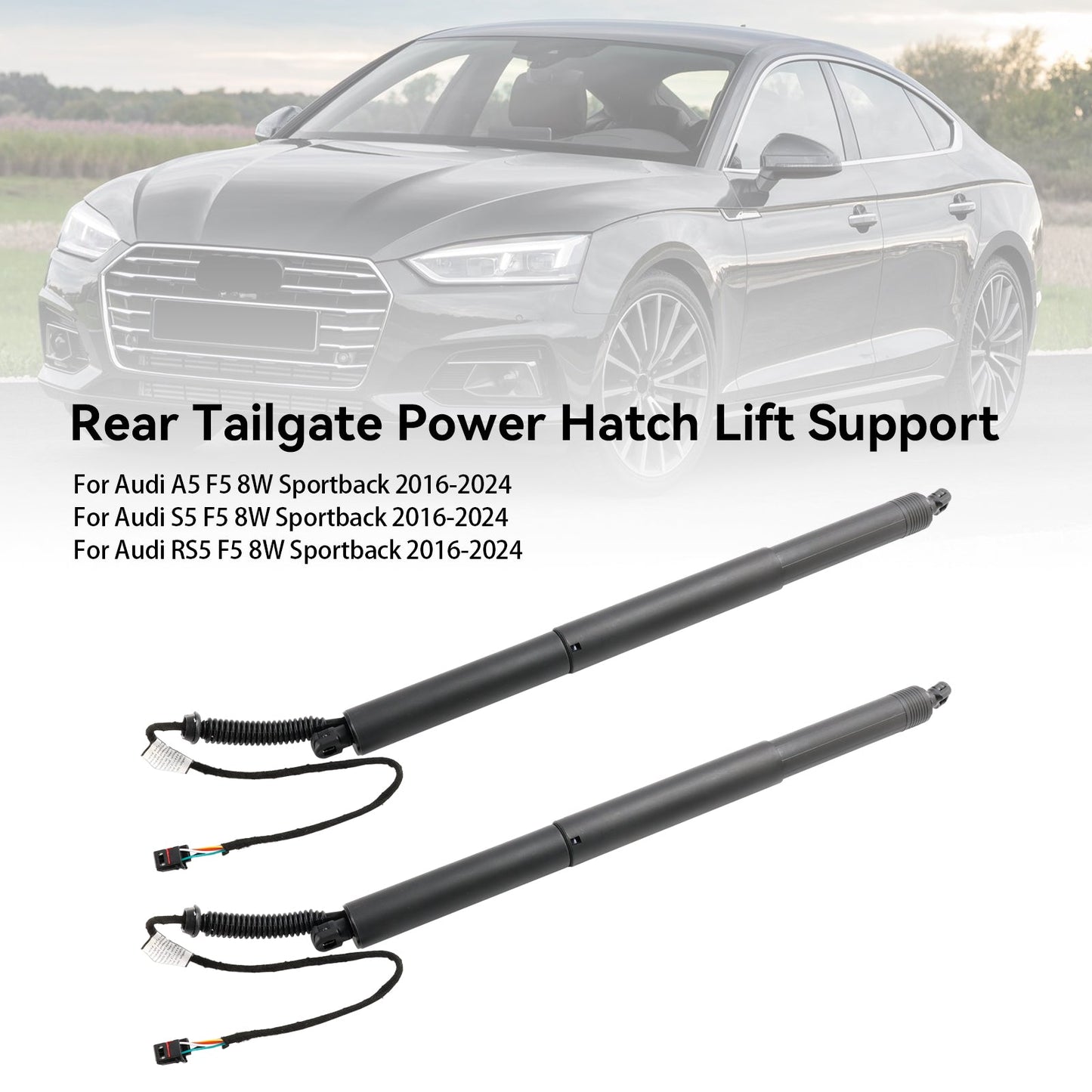 2016-2024 Audi RS5 F5 8W Sportback 2PCS Electric Tailgate Lift 8W8827851 8W8959107