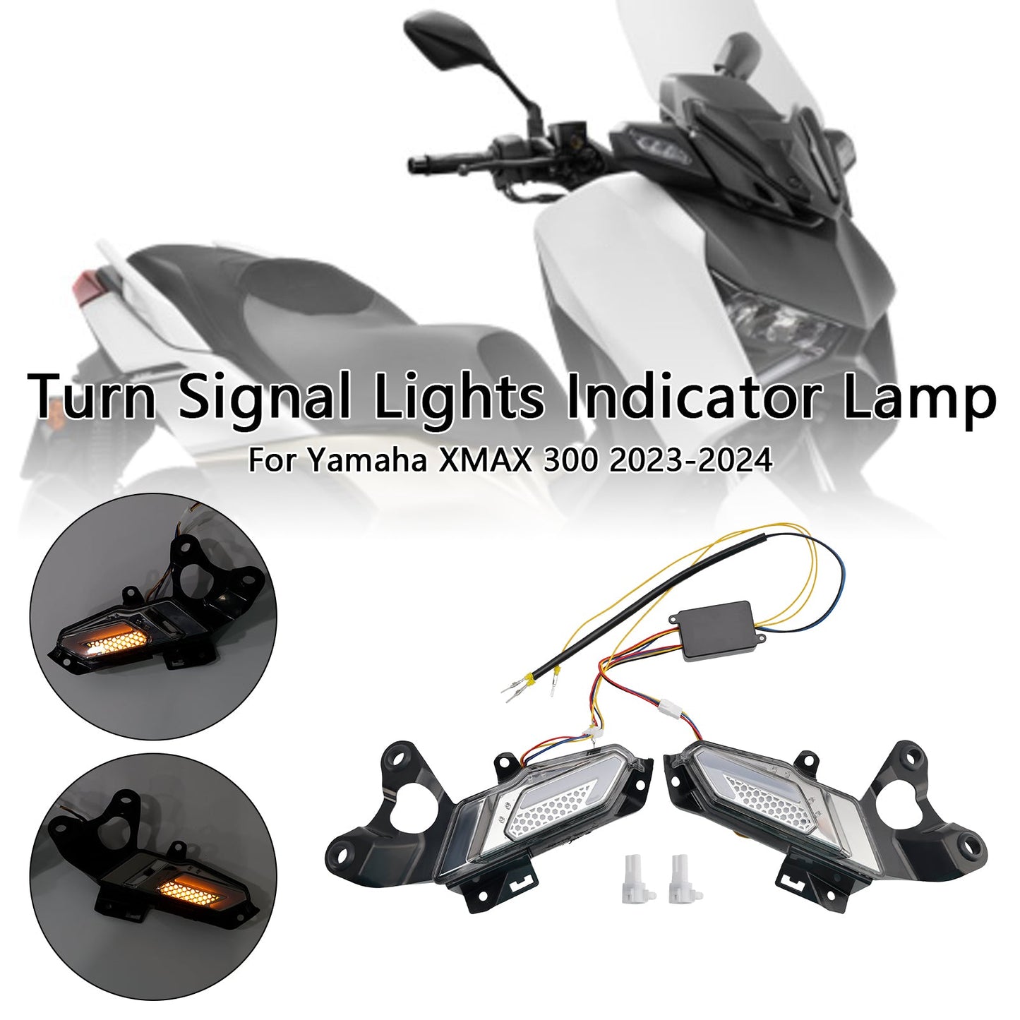 2023-2024 Yamaha XMAX 300 Turn Signal Lights Indicator Lamp