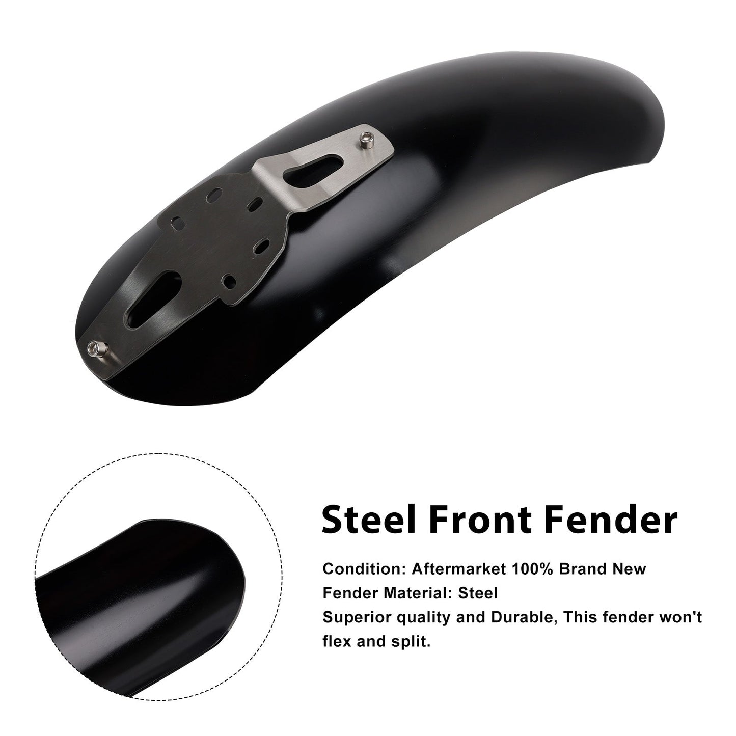 2019-2025 Triumph Scrambler 1200XC Steel Front Fender Mudguard