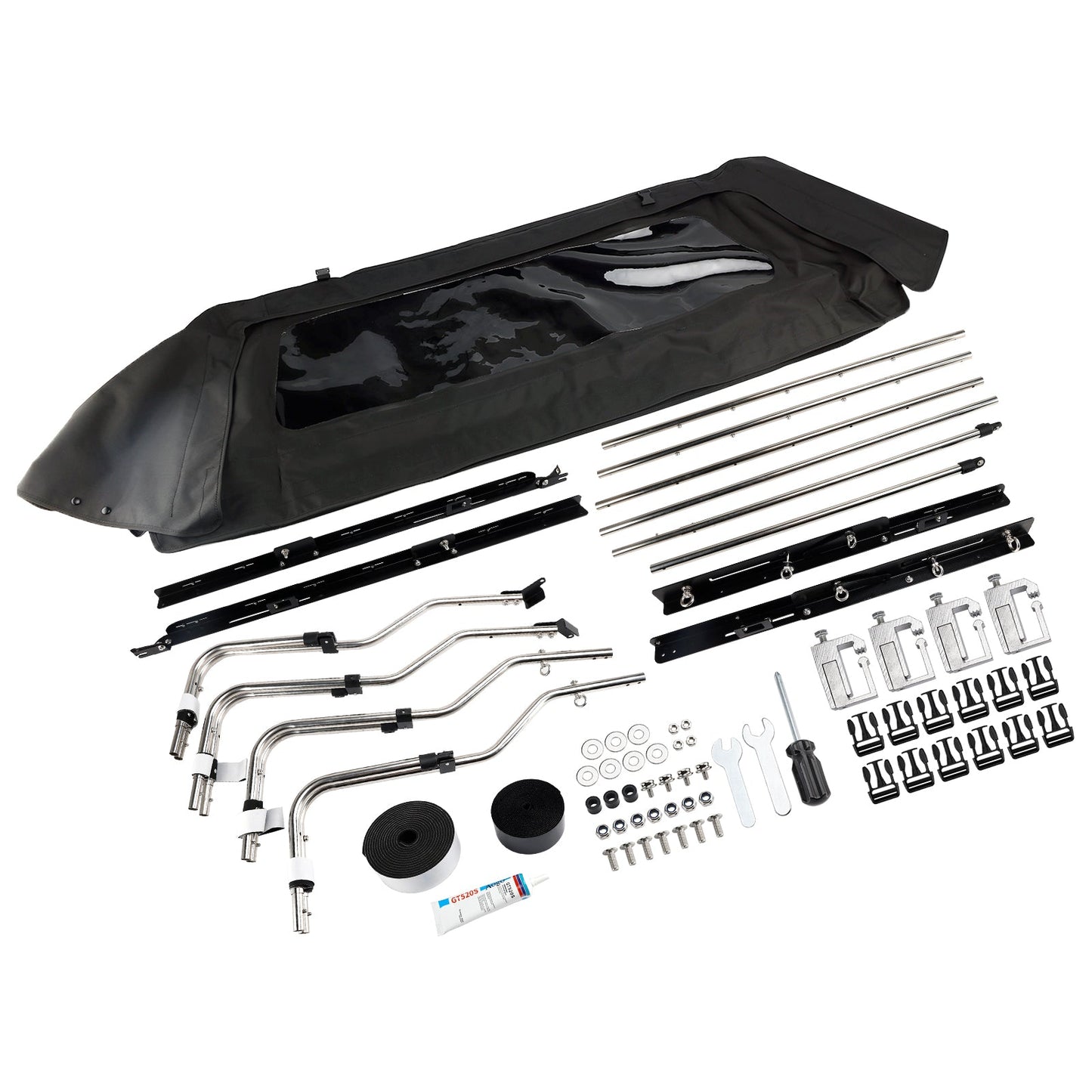 2022-2023 Toyota Tundra Carriage Soft Truck Topper Size 1682×1602mm