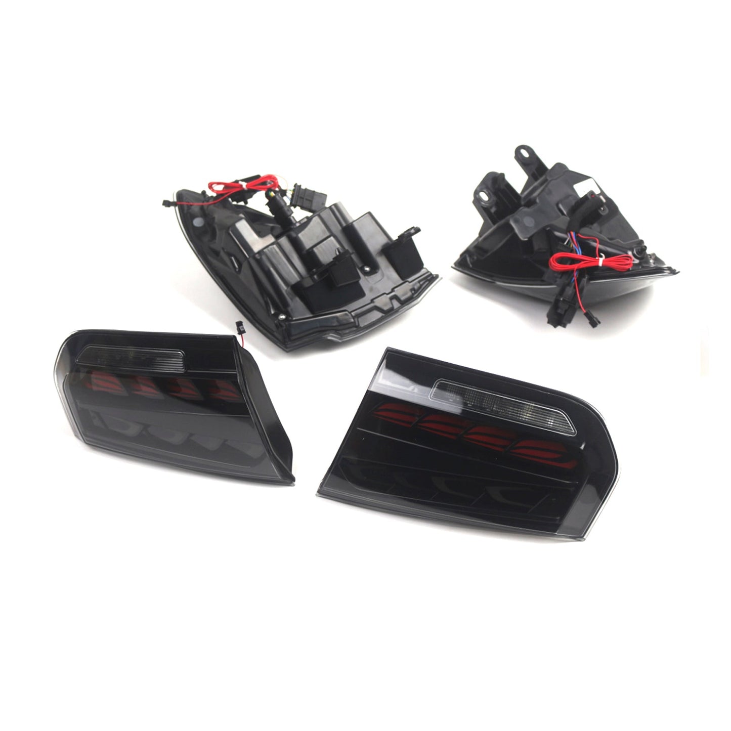 L&R Smoked LED Tail Lights Rear Lamp Assembly For BMW 3 F30 F80 M3 2013-2018