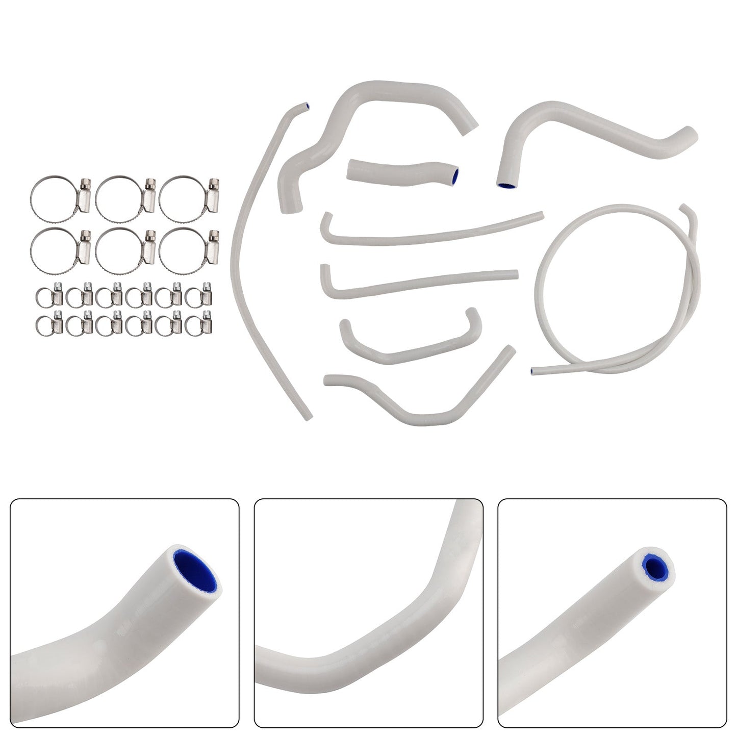 2017-2025 Suzuki GSX-S750/Z Silicone Radiator coolant Hose kit