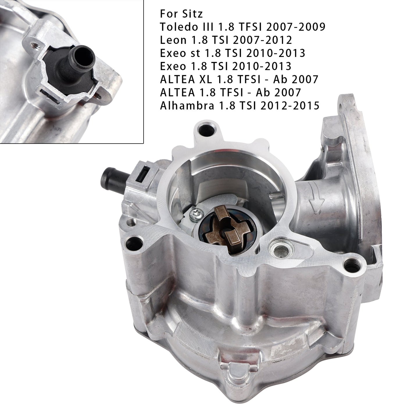 2011-2016 VW Käfer 2.0 TFSI Vacuum Pump 06J145100N 7.24807.28.0 Generic