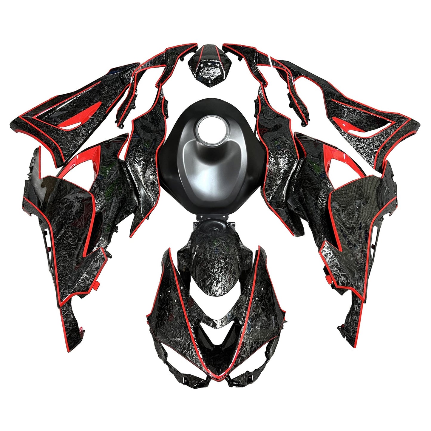 Injection Fairing Kit Bodywork Plastic ABS fit For Kawasaki ZX-6R 2024-2025