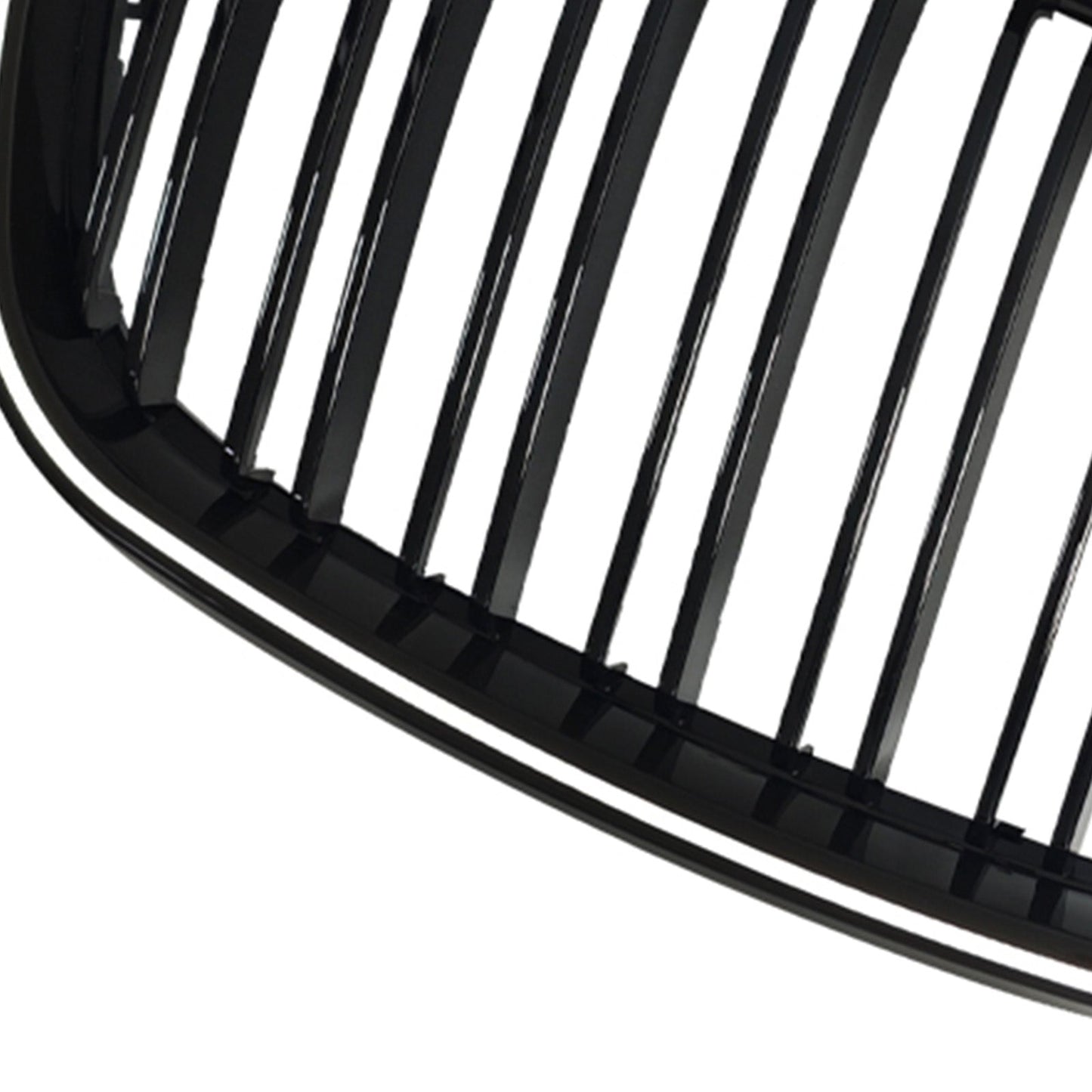 2007-2014 For BMW X6 E71 Gloss Black Front Bumper Kidney Grill Grille 51137185223 51137185224