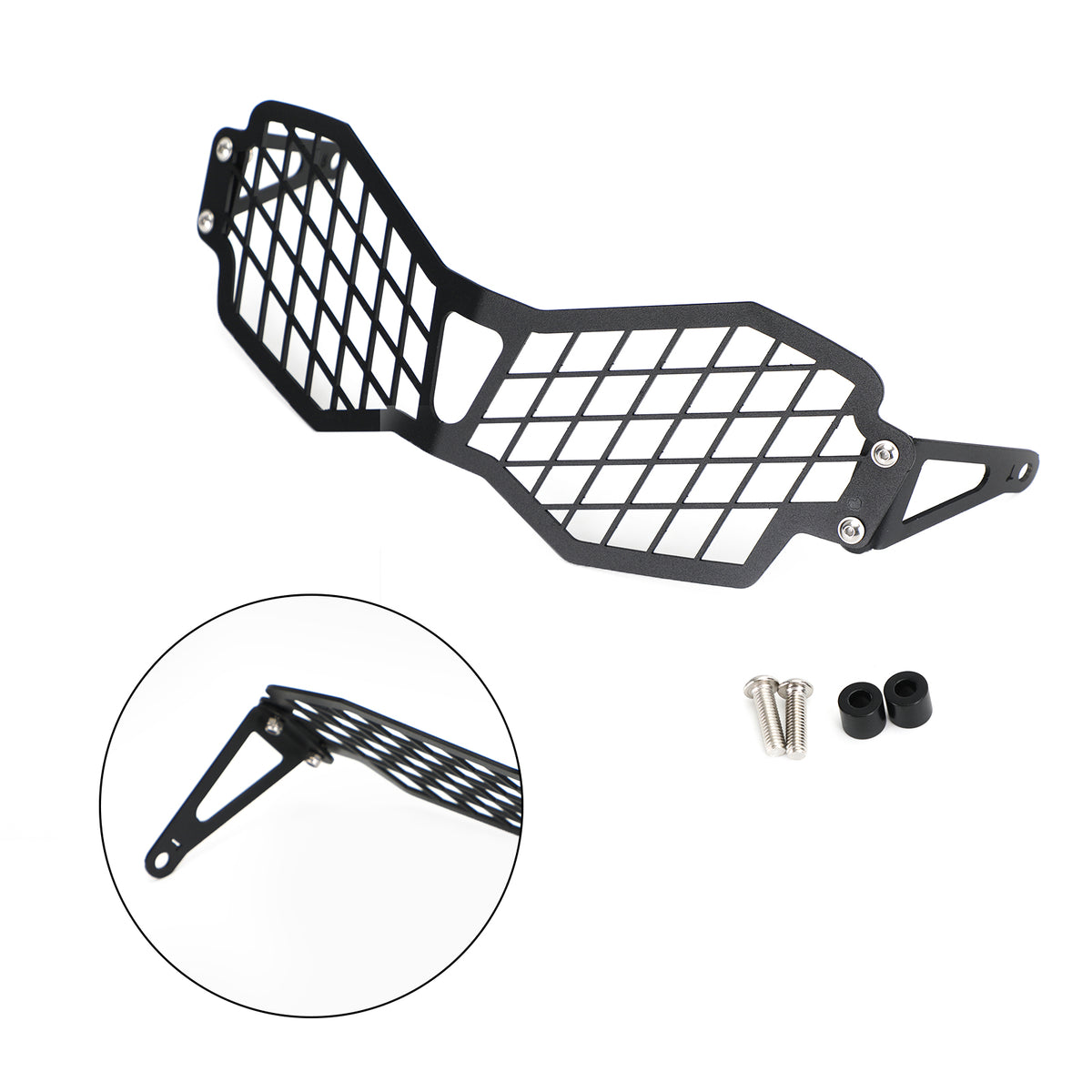 Front Headlight Guard Cover Protector Black Fit For TR Tiger 900 900Gt 20+