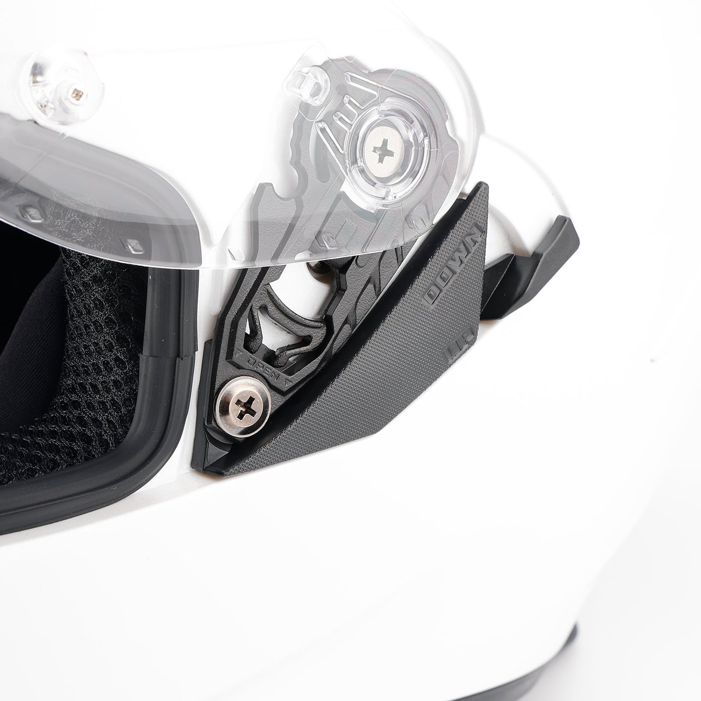 DOT Motorcycle Helmet Adult Street Full Face White