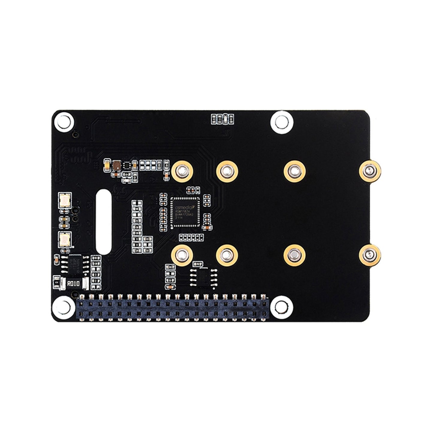 Raspberry Pi 5 PCIe Dual Channel Rotary Board Nvme Protocol Dual M.2 Hard Disk