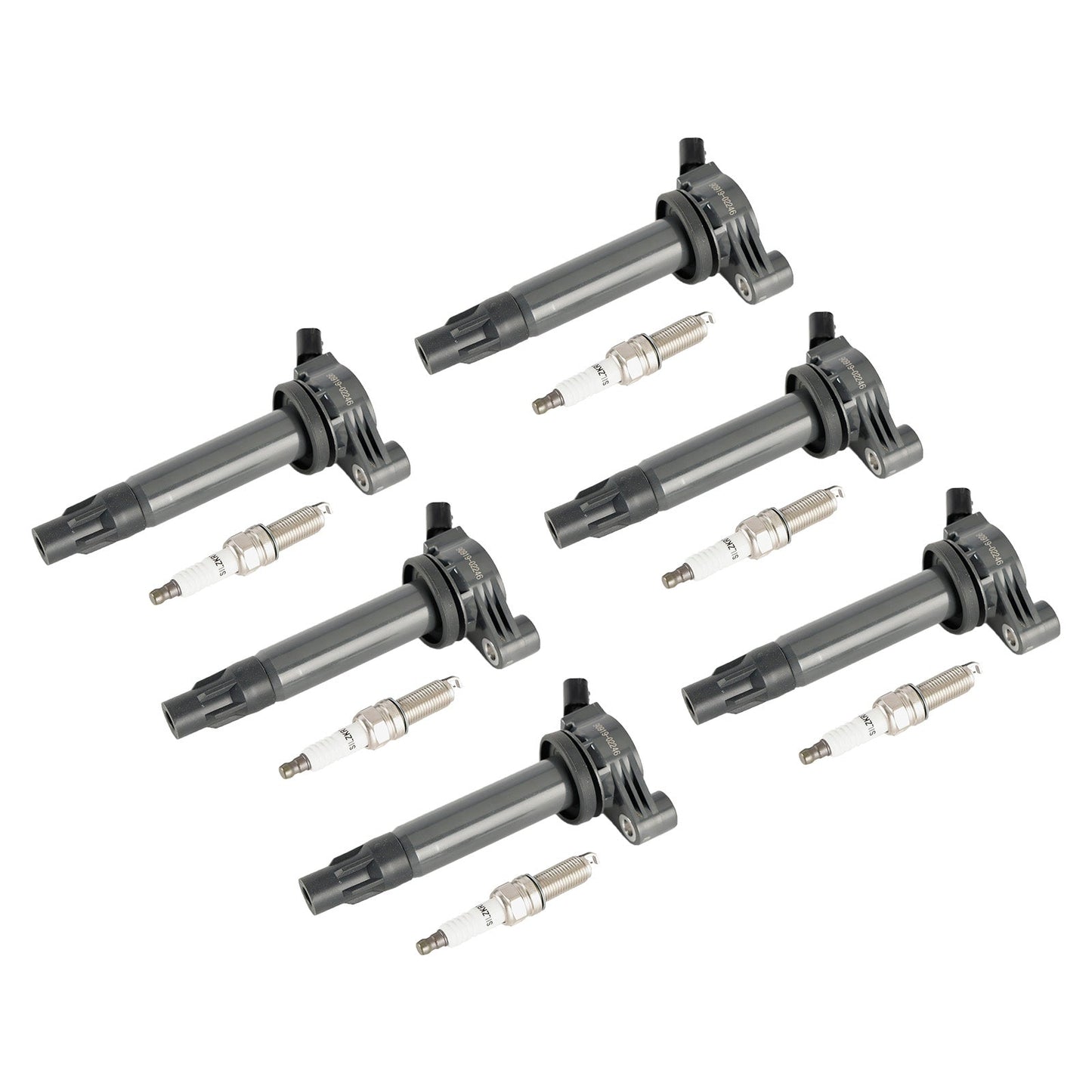 2006-2008 Lexus RX400h 3.3L V6 6x Ignition Coil +Spark Plug UF506 31IC71AA2756