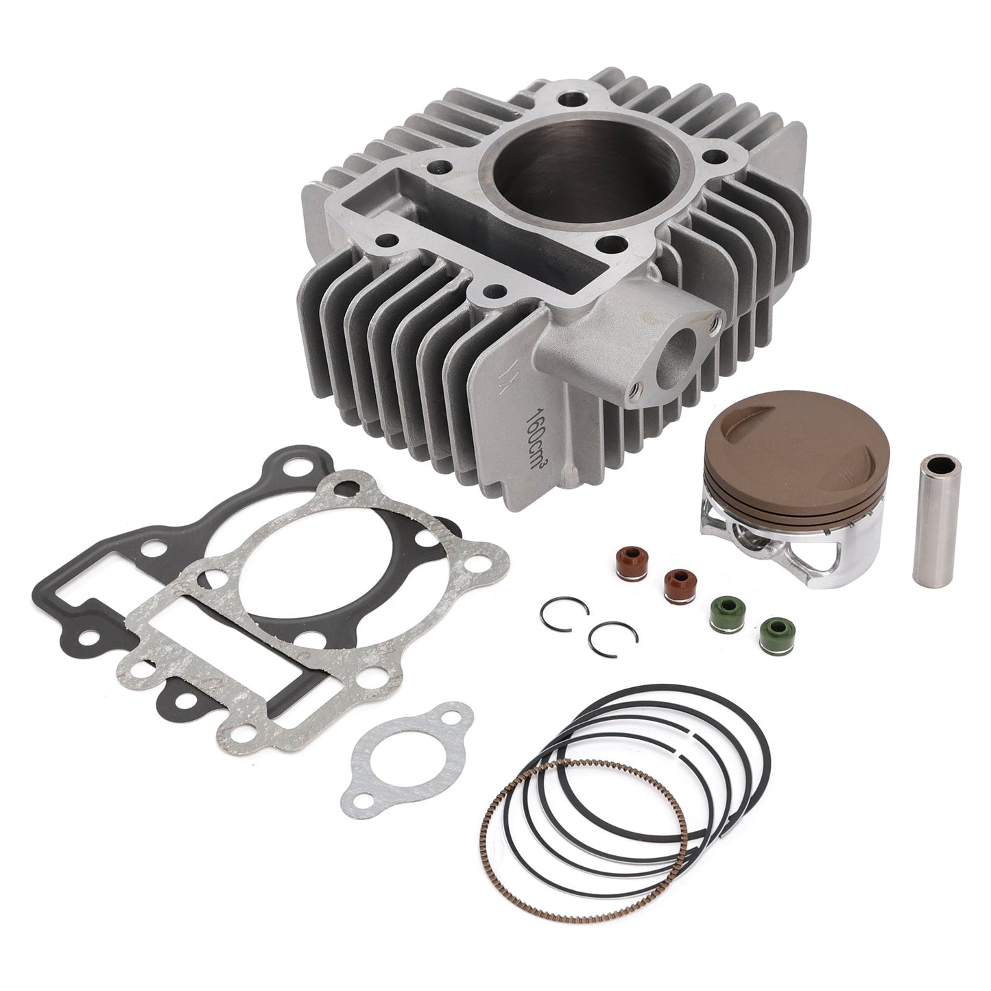 60mm Cylinder Barrel Piston Gaskets Kit For YX160 Pitbike Dirtbike Stomp 160cc