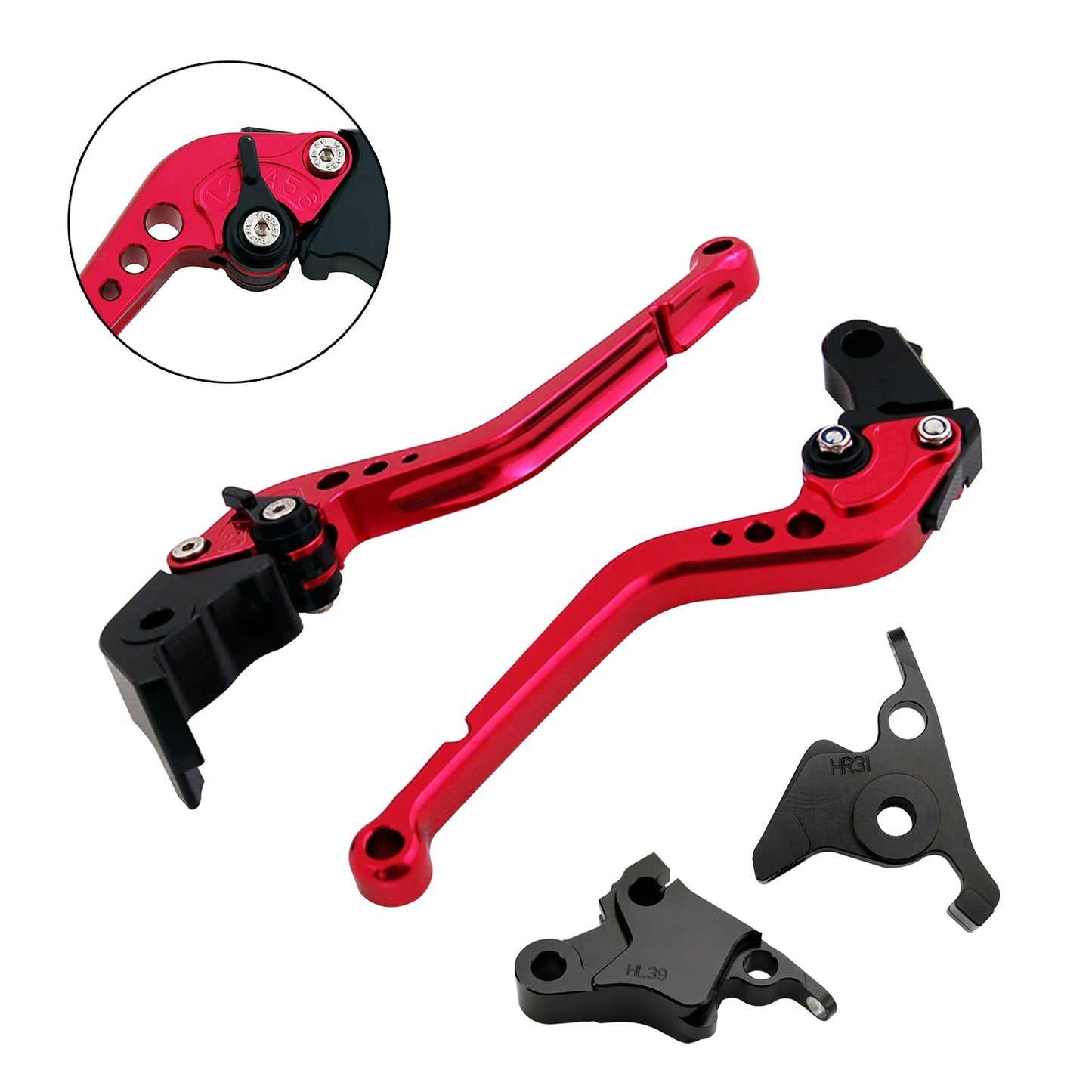 Long Clutch Brake Lever fit for CFMOTO 450SS 450SR 21-23 450NK 23-24