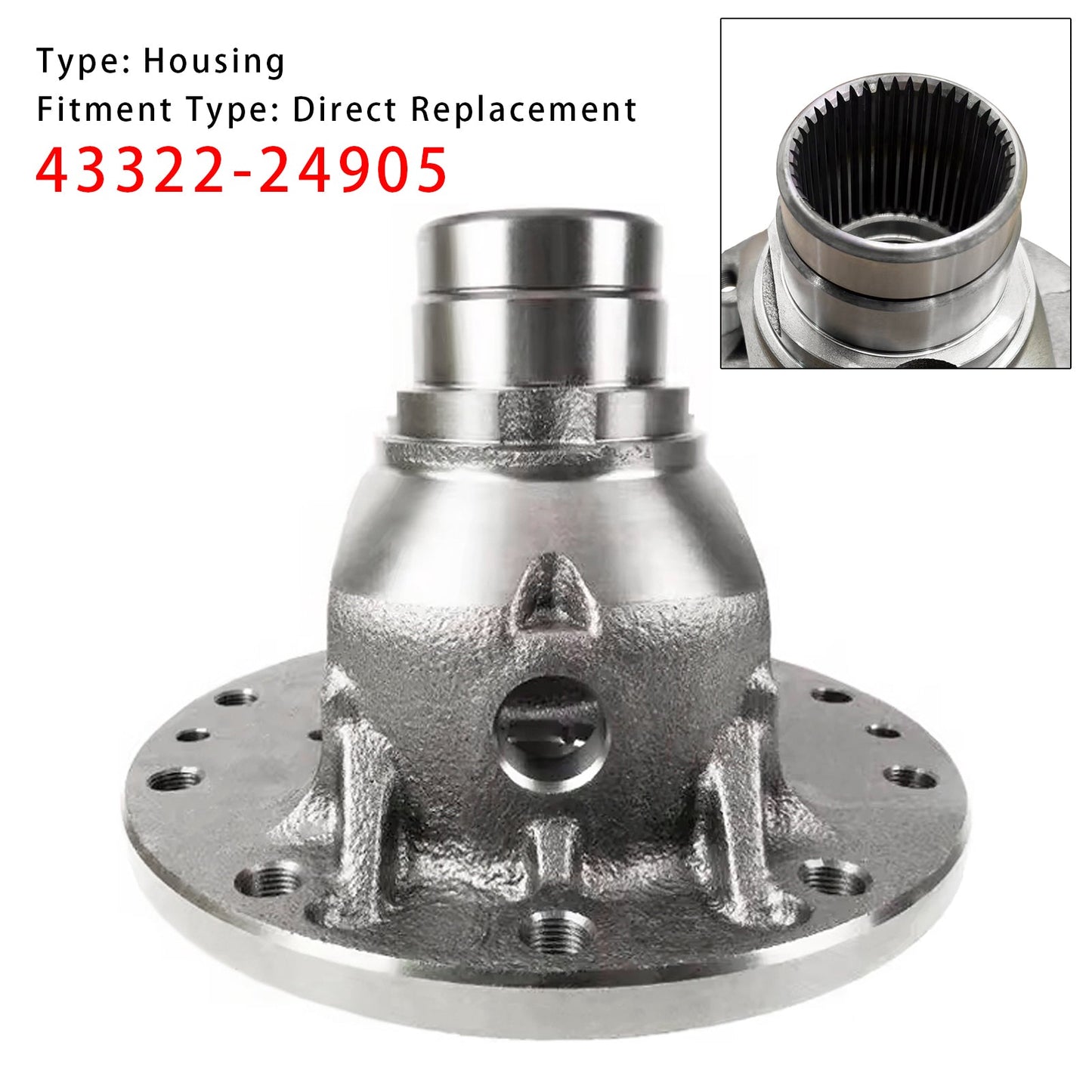 Brand New Differential Cover Housing 43322-24905 For Hyundai Kia