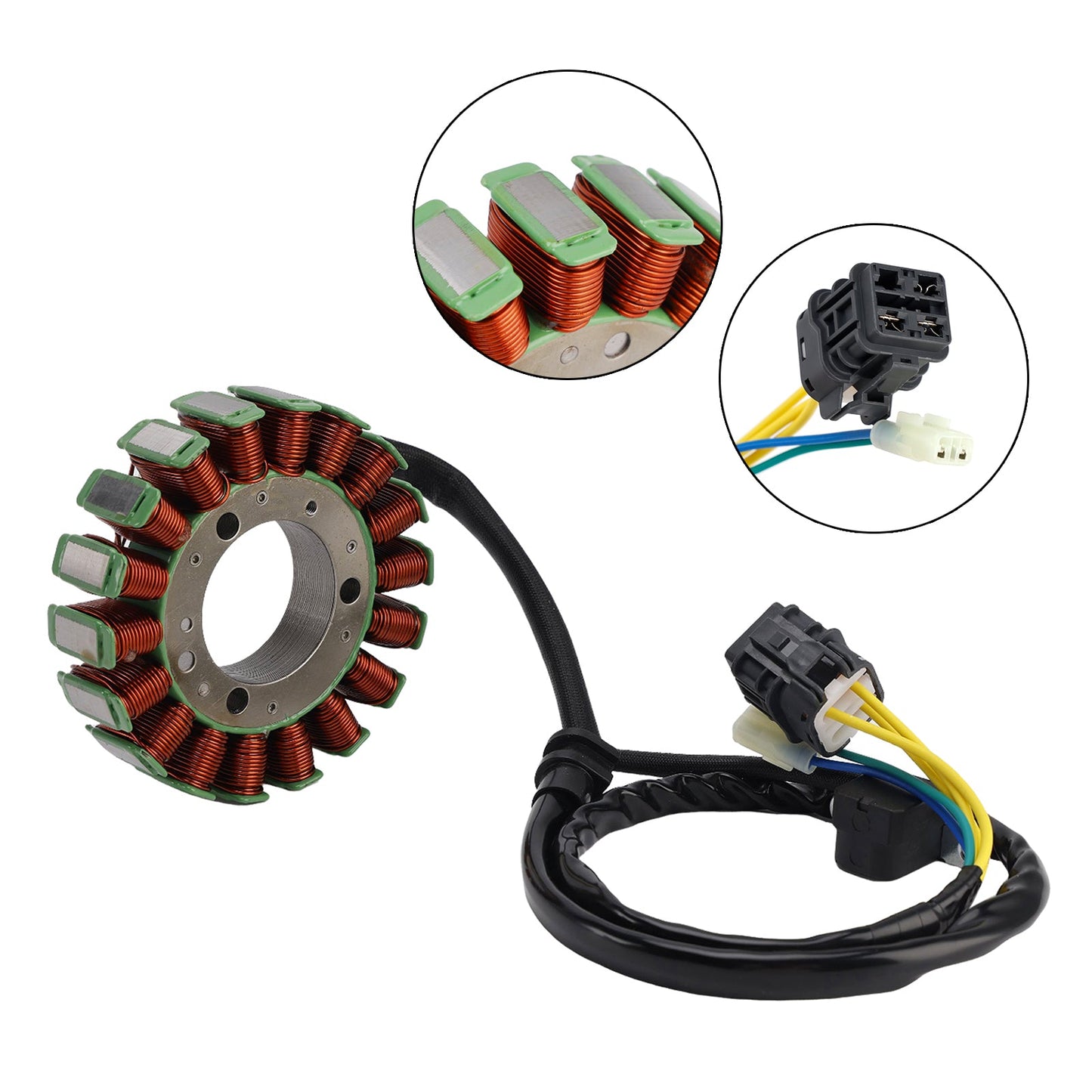Stator Magneto Coil 31120-Rea-000 For Sym Quad Raider 600 Deluxe Ua60A-6 Ua60A-F