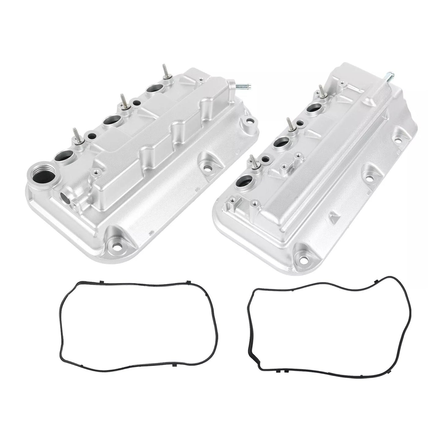 2008-2012 Honda Accord 3.5L V6 2PCS Front+Rear Engine Valve Cover 12310R70A00 12310R70A10