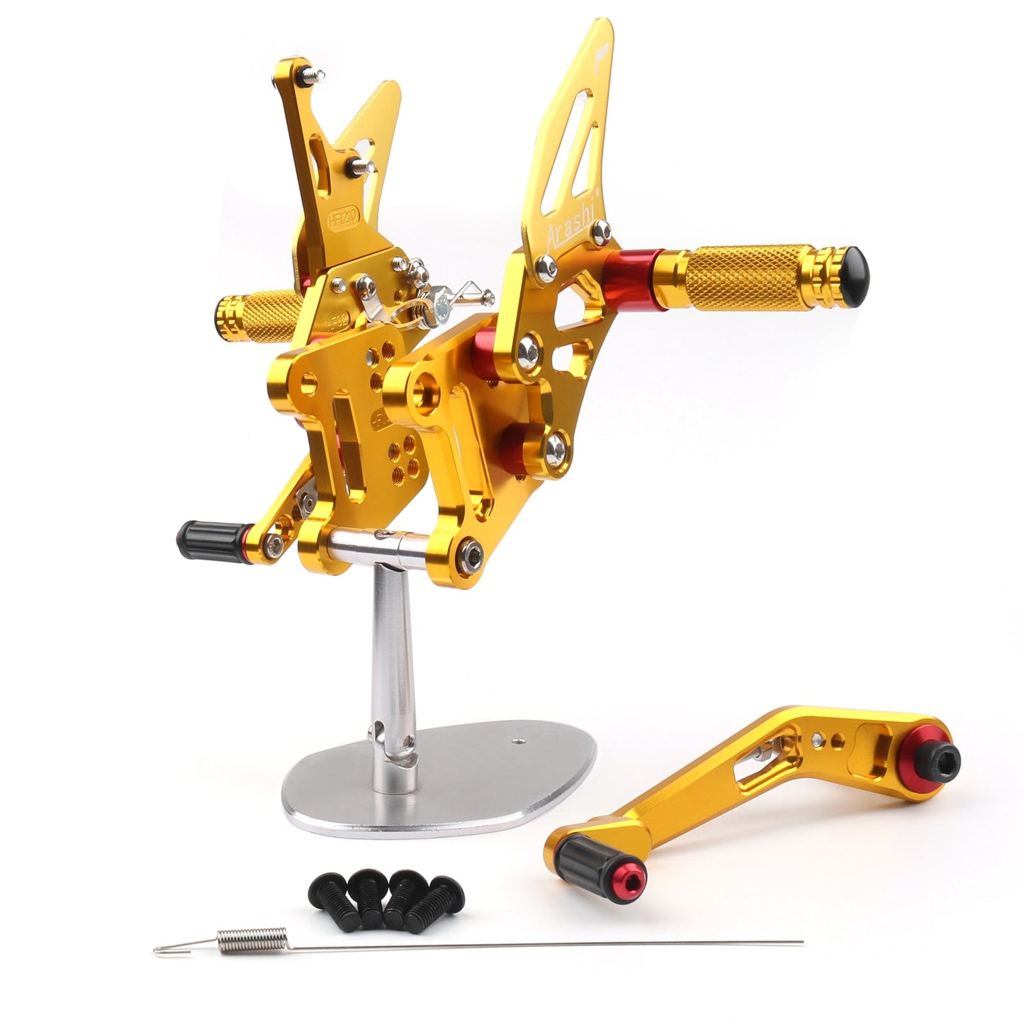 2017-2023 Suzuki GSX-R1000 GSX-R1000R GSX-R1000X / ABS CNC Aluminum Rearsets Footpegs