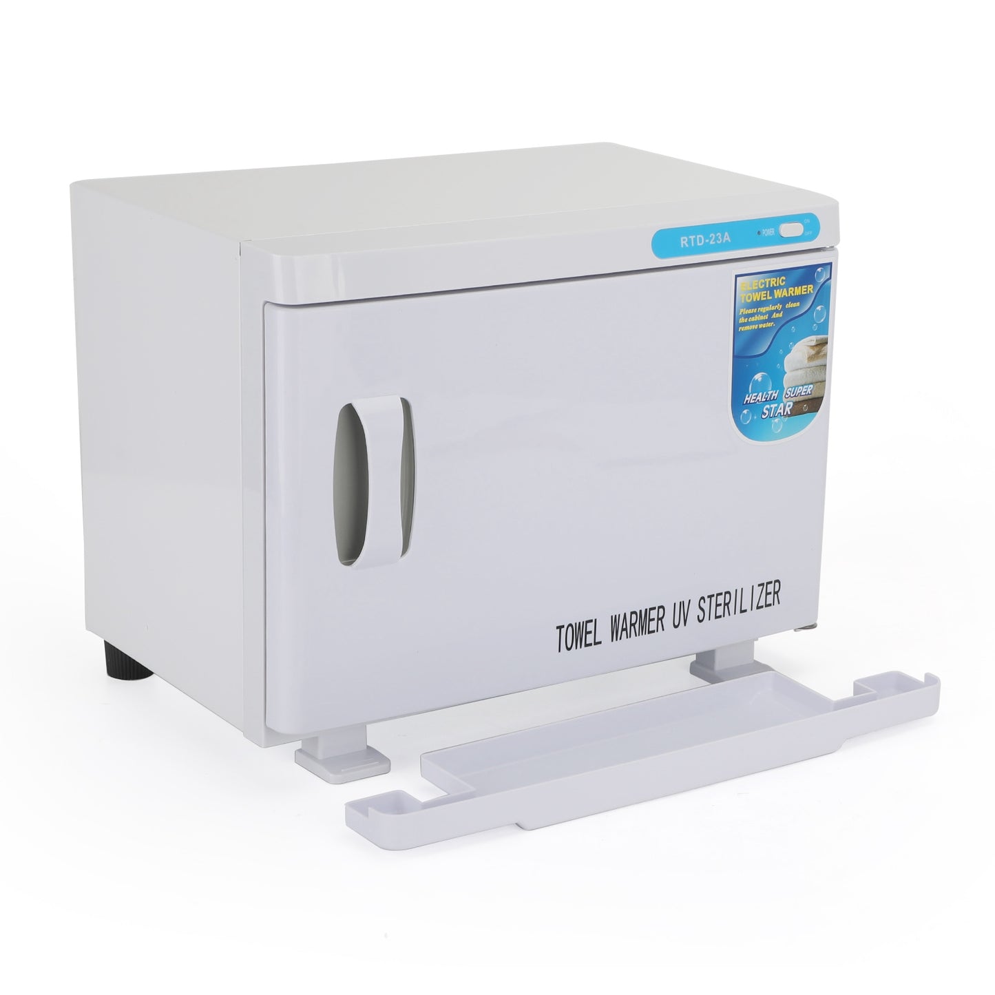 23L Hot Towel Warmer Cabinet UV Sterilizer Box Facial Salon Beauty Equipment