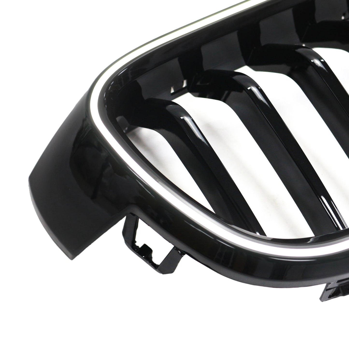 2012-2019 BMW 3-Series F35 Gloss Black Front Kidney Grille Grill 51137263481 51137255412