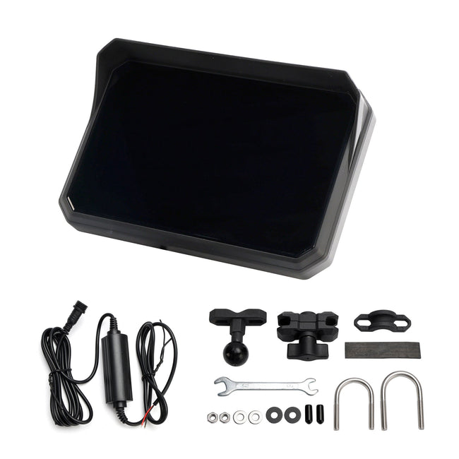 5 Inch Universal Recorder Dvr Carplay Touch Screen For Scooter Motorcycle