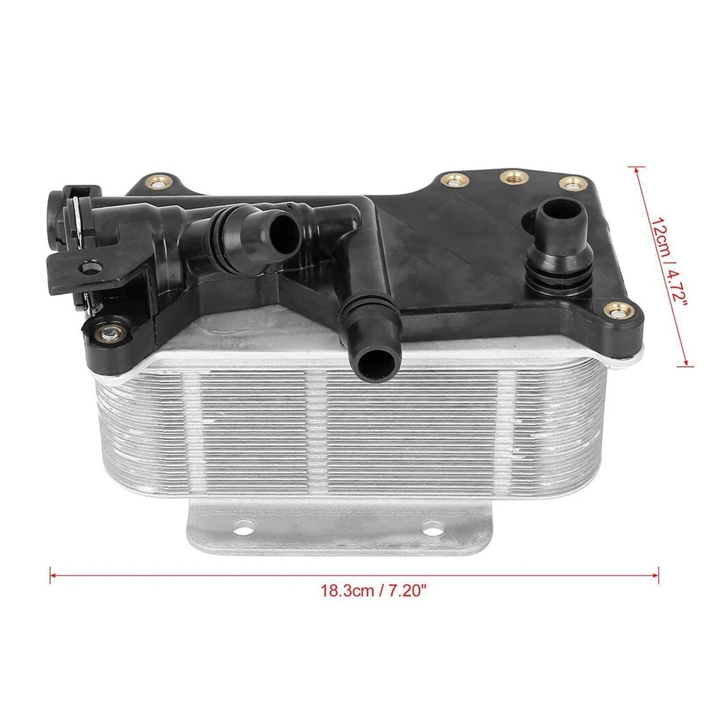 Transmission Oil Cooler with Thermostat For BMW F10 Series 528i 2012-2016 L4