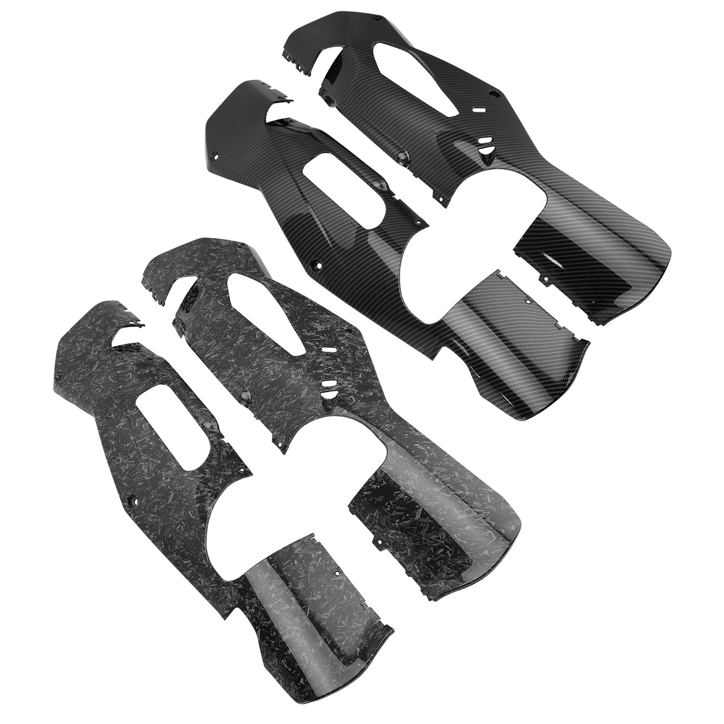 2021-2024 Aprilia RSV4 Lower Side Fairings Full Belly Pan Plate Cover