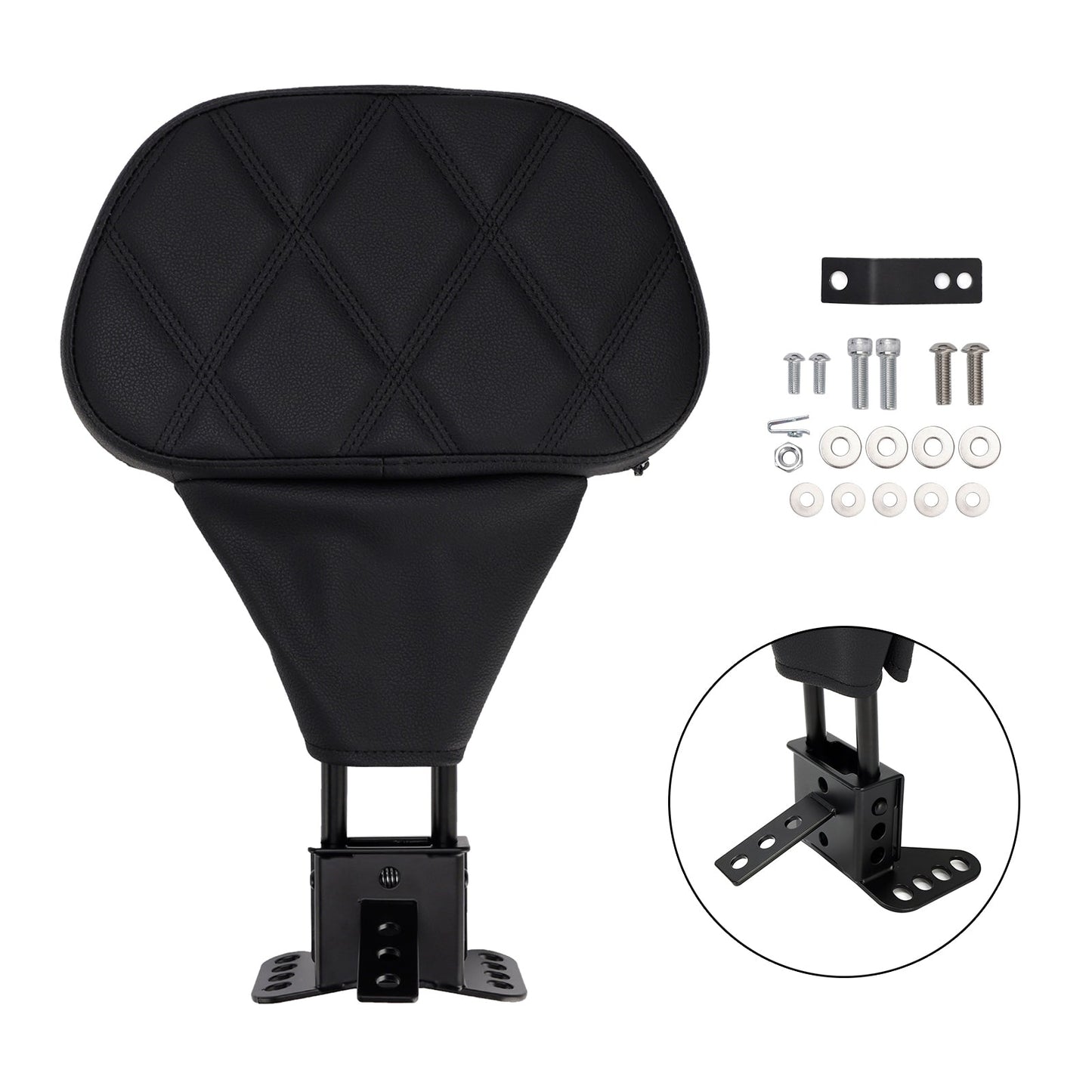 1988-2008 Street Electra Road Glide Road King Tri Glide Driver Backrest pad