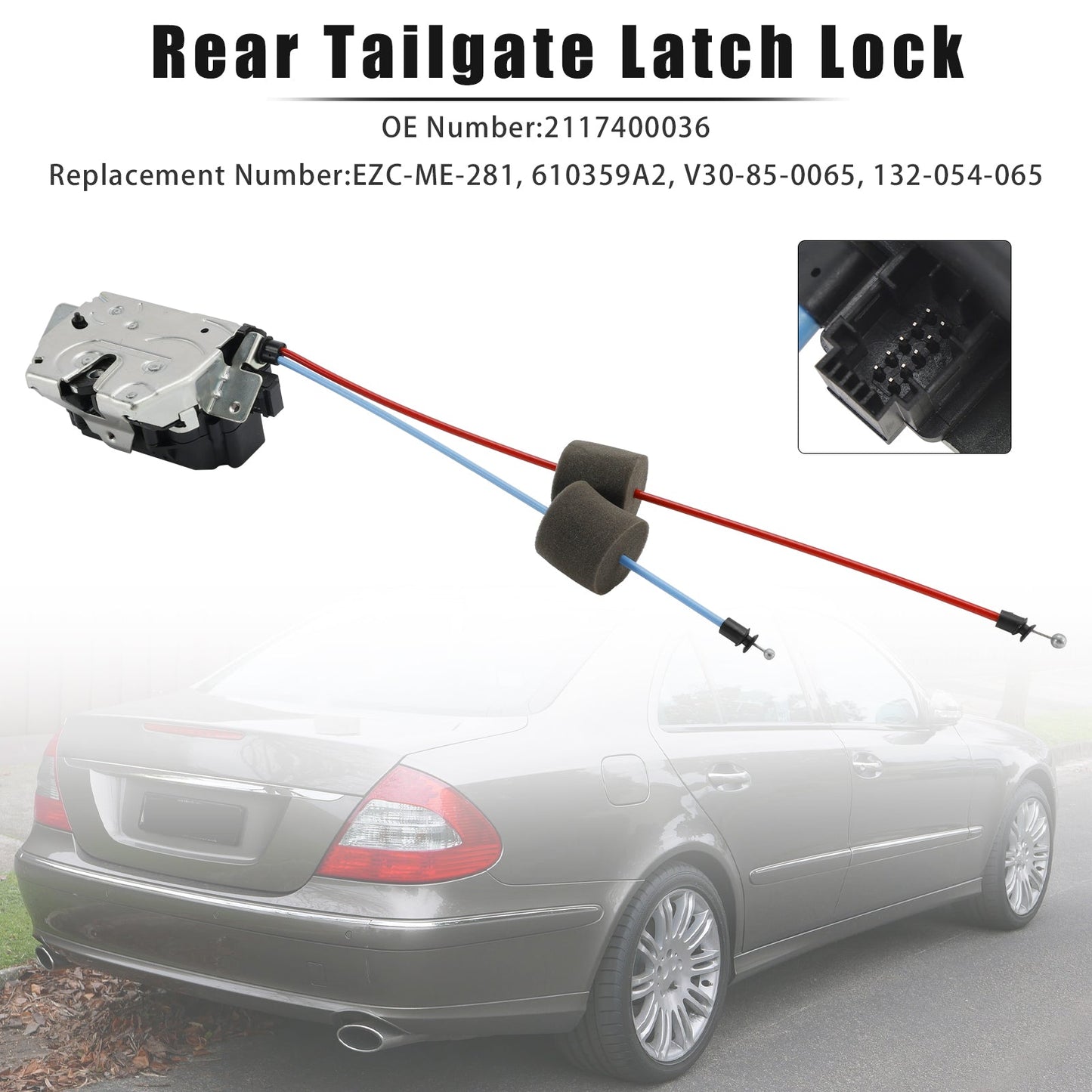 2003-2009 MERCEDES-BENZ E-CLASS T-MODEL (S211) E 220 CDI Rear Tailgate Latch Lock 2117400036
