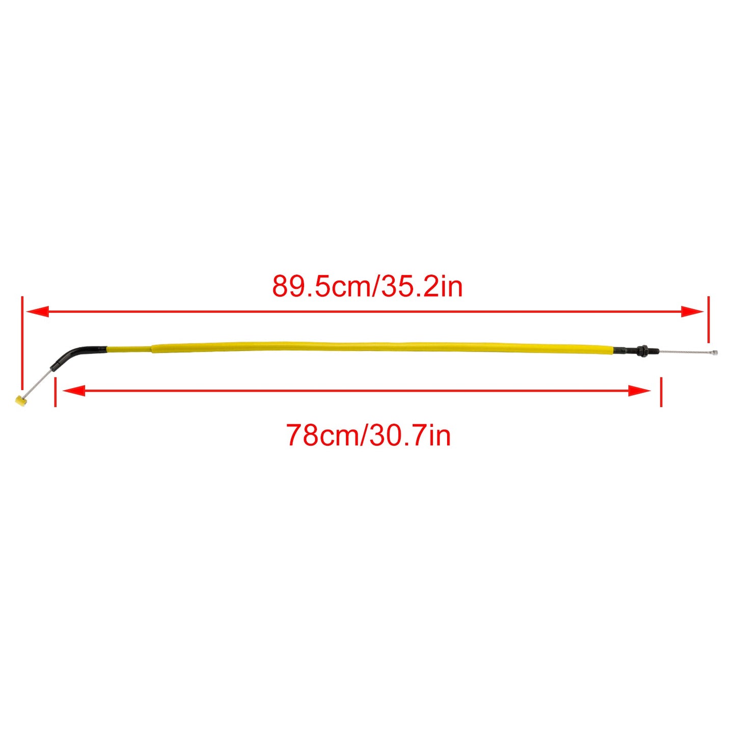 2019-2023 Honda CBR650R Motorcycle Clutch Cable Replacement Yellow