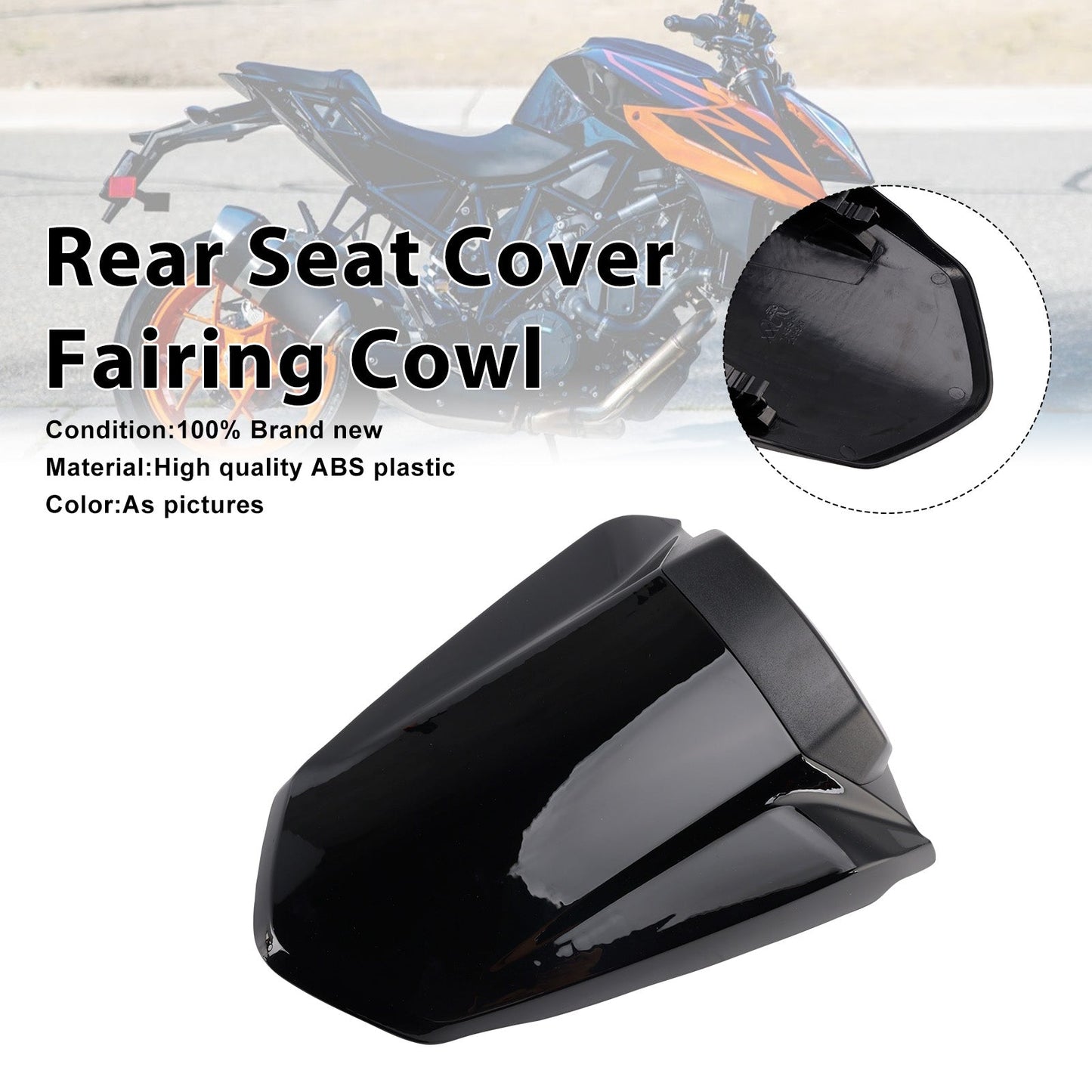 2014-2019 For 1290 Super Duke R Rear Pillion Seat Cover Fairing Cowl