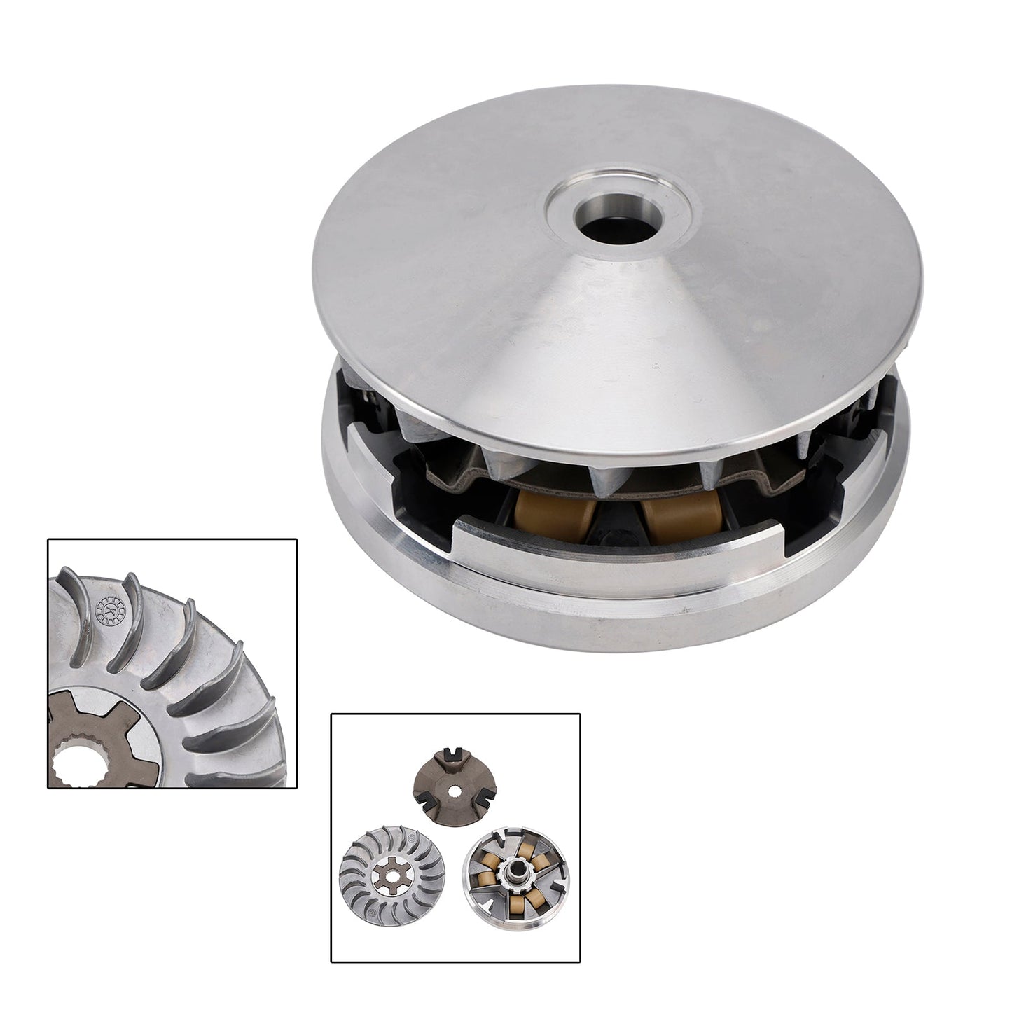Front Clutch Variator Pulley Set 22102-116-000 For Adly Atv 50 V/Rs Supercross