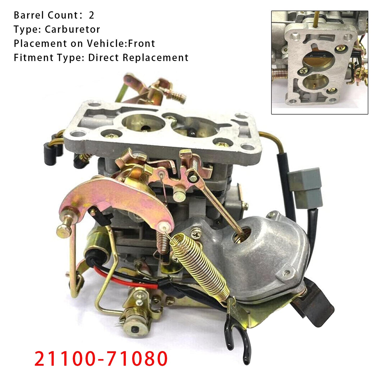 1982-on Toyota Carina 2 Barrel Carburetor 21100-71080