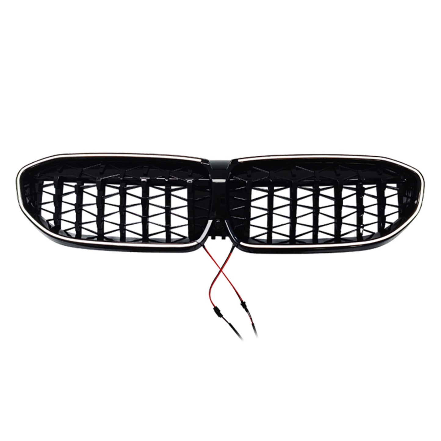 2019-2022 Fit BMW 3 Series G20 Diamond Kidney Grille Grill 51138072085 Black