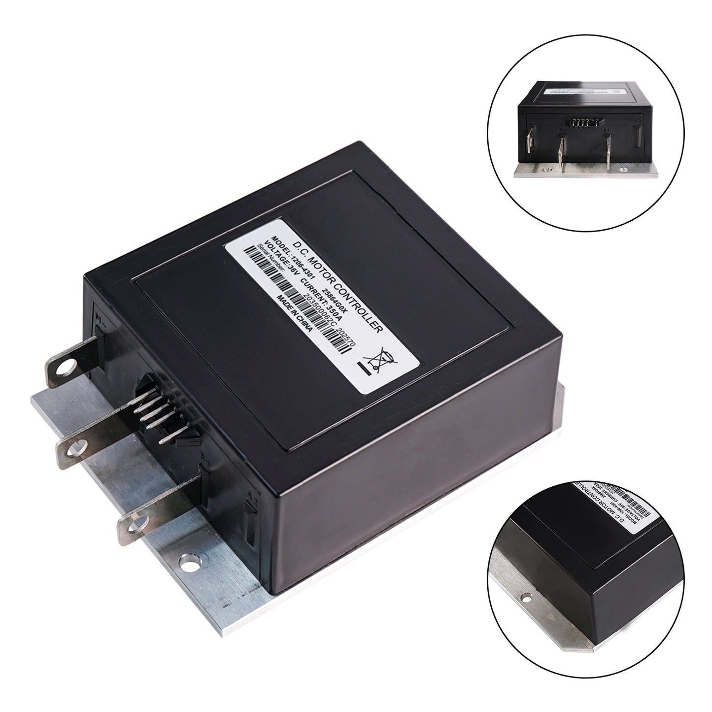 Fit for Club Car DS 1996-UP Golf Cart 48V 325A 5K-0Ω Speed Controller 1018402-01, 101840201