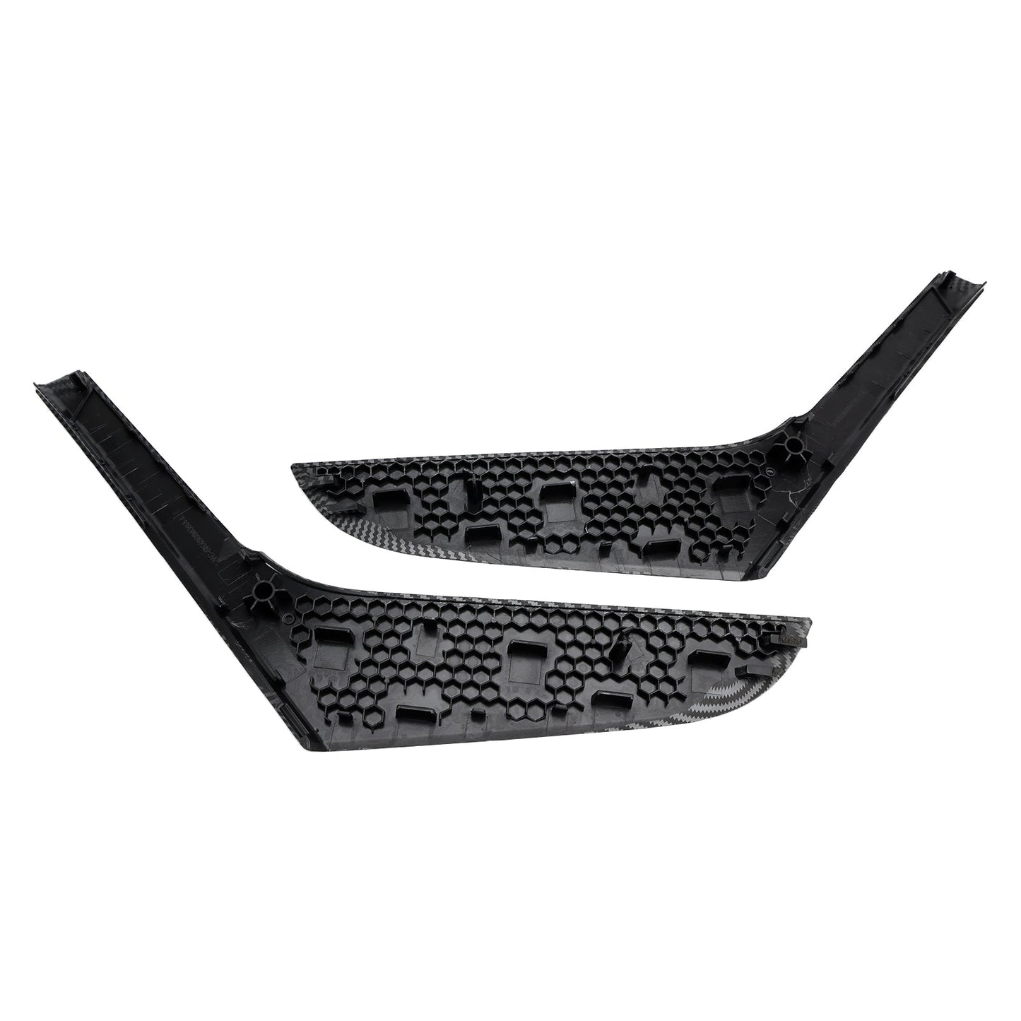 2pcs Left & Right Inner Door Handle Trim Cover For VW Golf 6 MK6 2009-2013