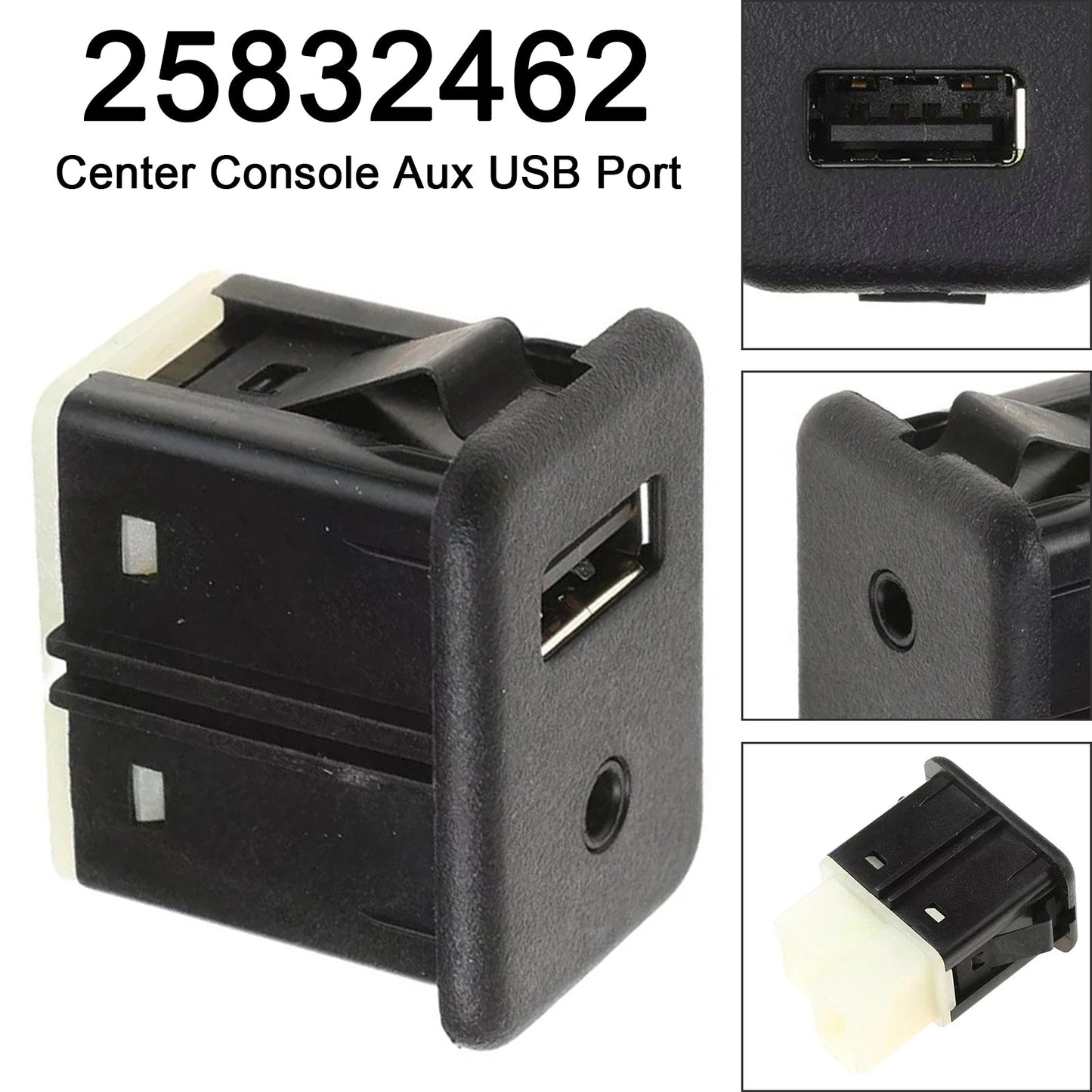 Center Console Aux USB Port 25832462 for Camaro 2010 2011 2012 2013 2014 2015