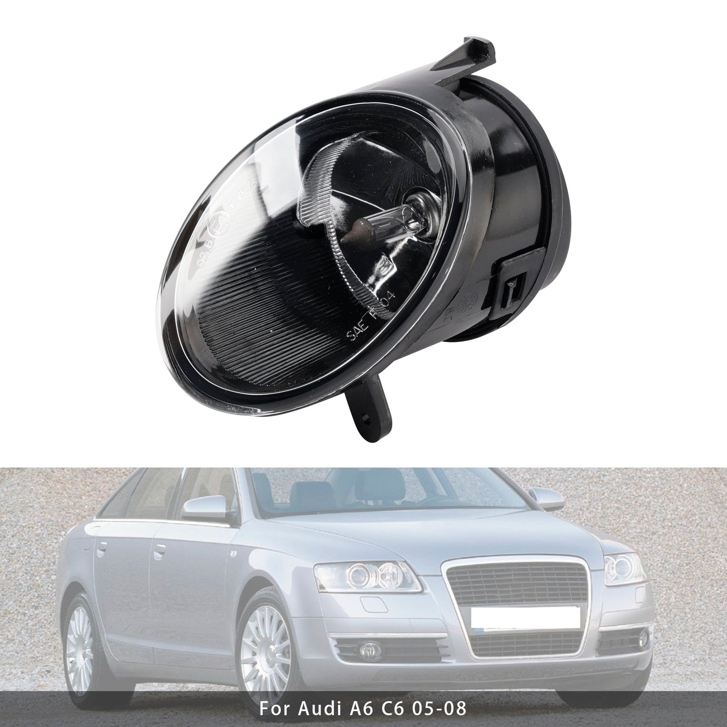 2005 2006 2007 2008 Audi A6 C6 1 Pcs Left Front Bumper Fog Light