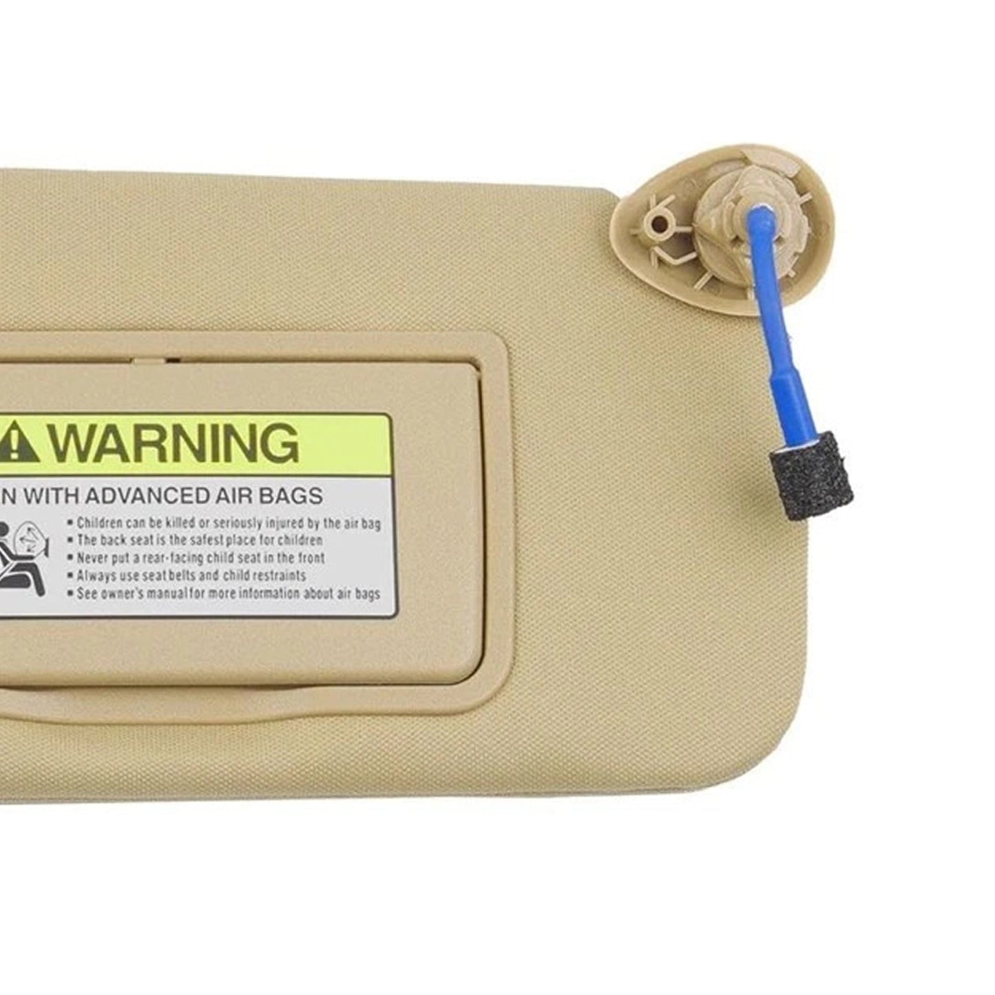 2008-2017 Honda Accord Pair Of Beige Sun Visor 83280TA5A51ZA