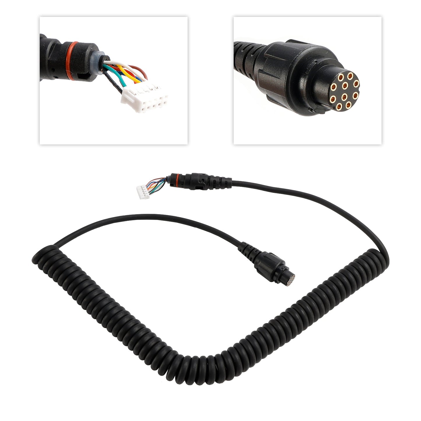 SM19A1 Button Hand Microphone Cable For Hytera RD980 HM780 RD620 MT680 MT68plus