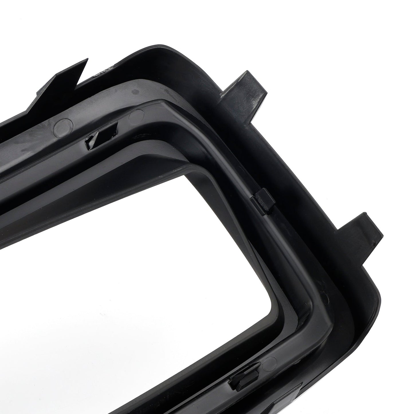 2015-2018 Yukon (submodel: Denali, SLE, SLT) Fog Light Lamp Cover Gloss Black Trim Pair 22936426