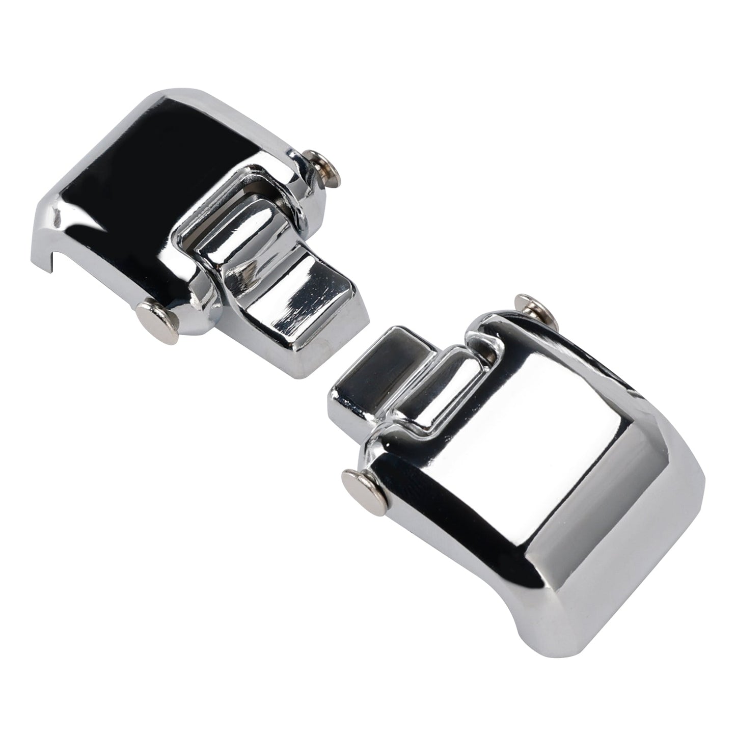 Hinges and Latch Kit Silver For Touring Razor Chopped King Tour Pack 2014-2023