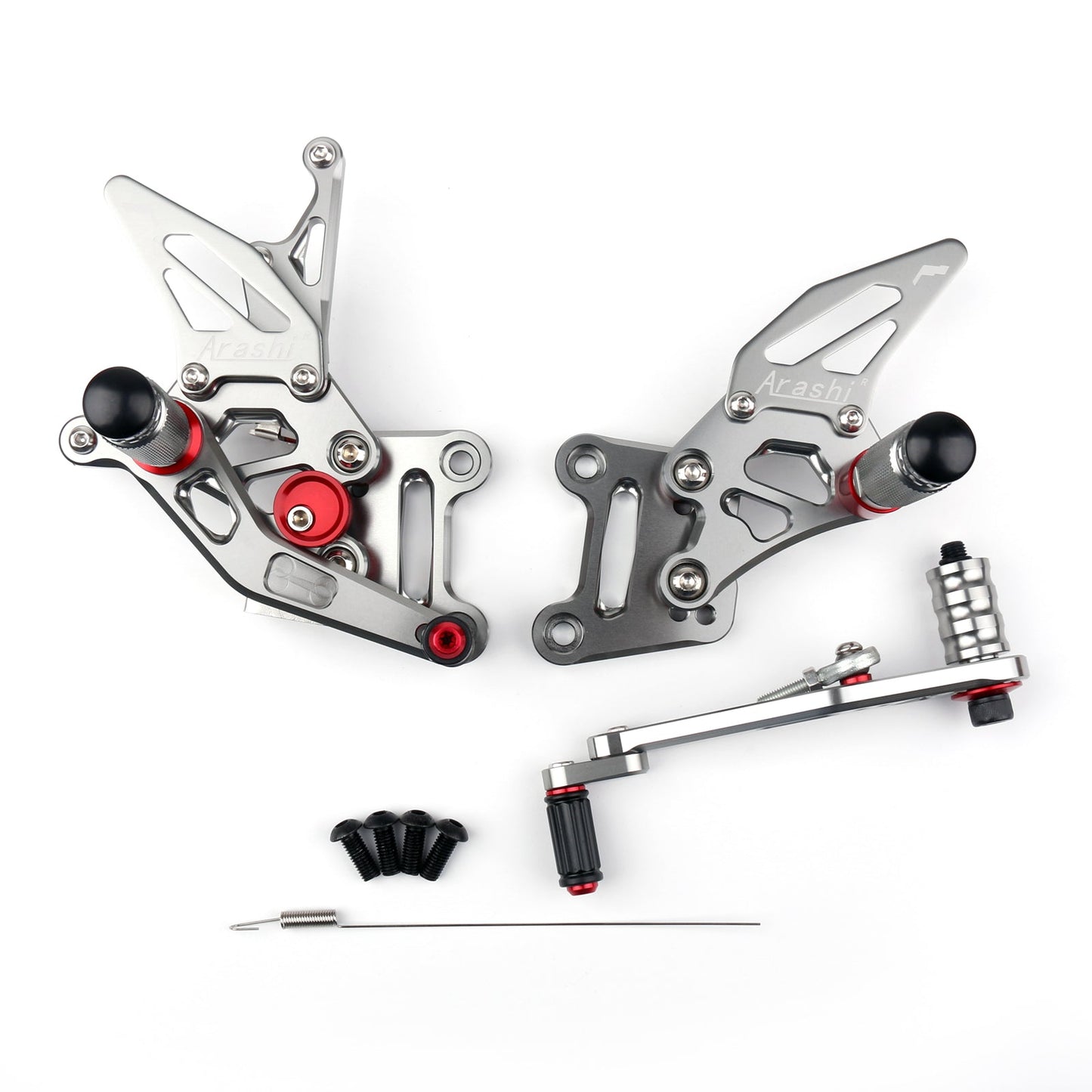 2017-2023 Suzuki GSX-R1000 GSX-R1000R GSX-R1000X / ABS CNC Aluminum Rearsets Footpegs