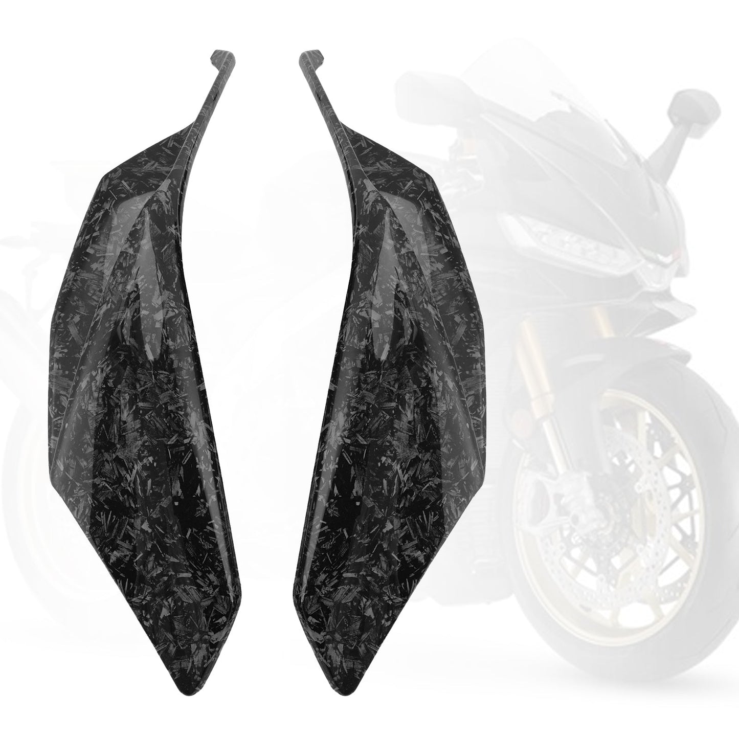 2021-2024 Aprilia RSV4 Air Deflector Spoiler Side Fairing Part Kit Panels