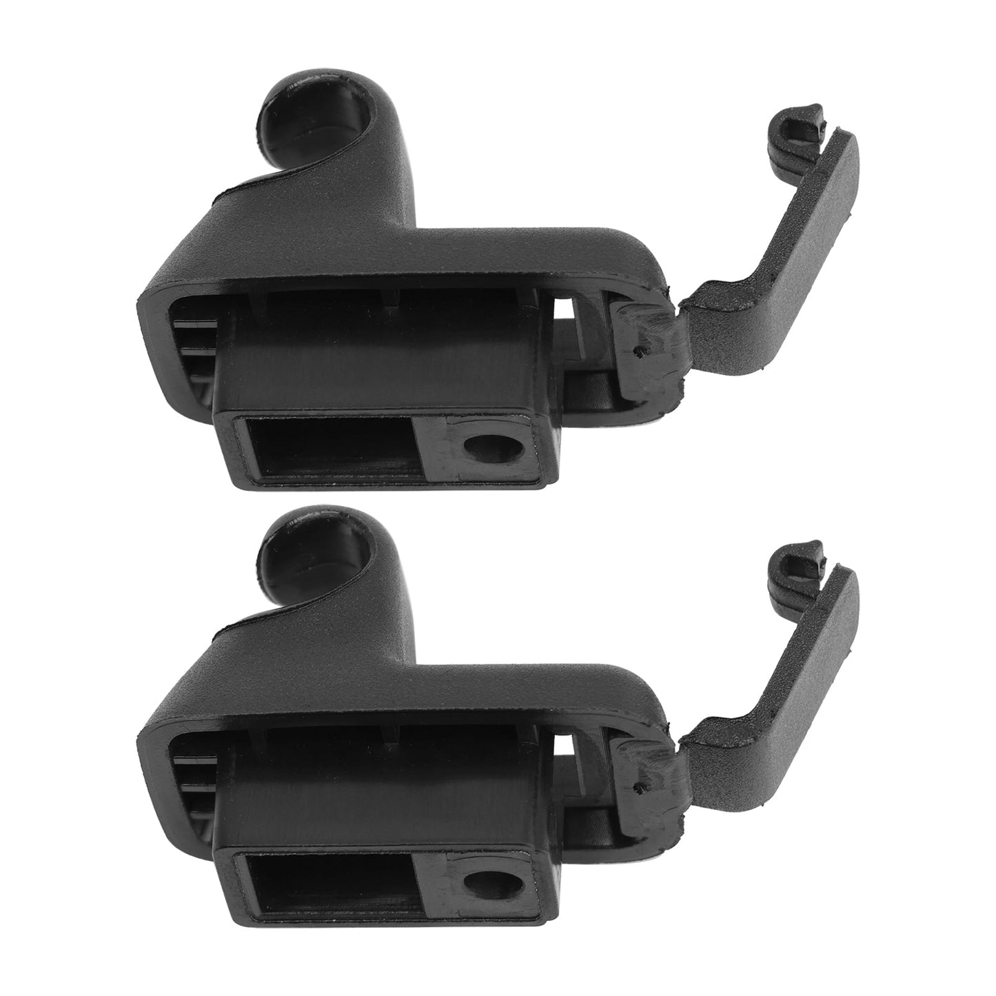 2x Black Sun Visor Clip 1RF14DX9AB Fit For Chrysler 300 Dodge Charger 2011-2020