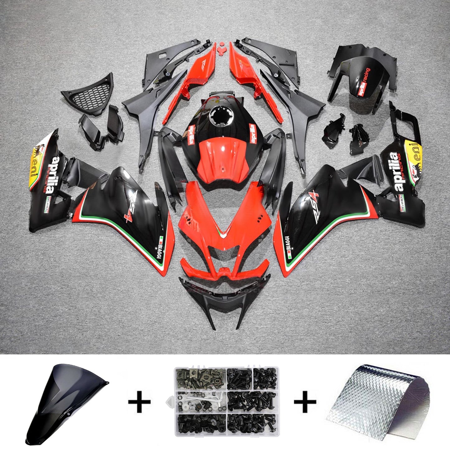 2012-2016 Aprilia RS4 125 50 Injection Fairing Kit Bodywork