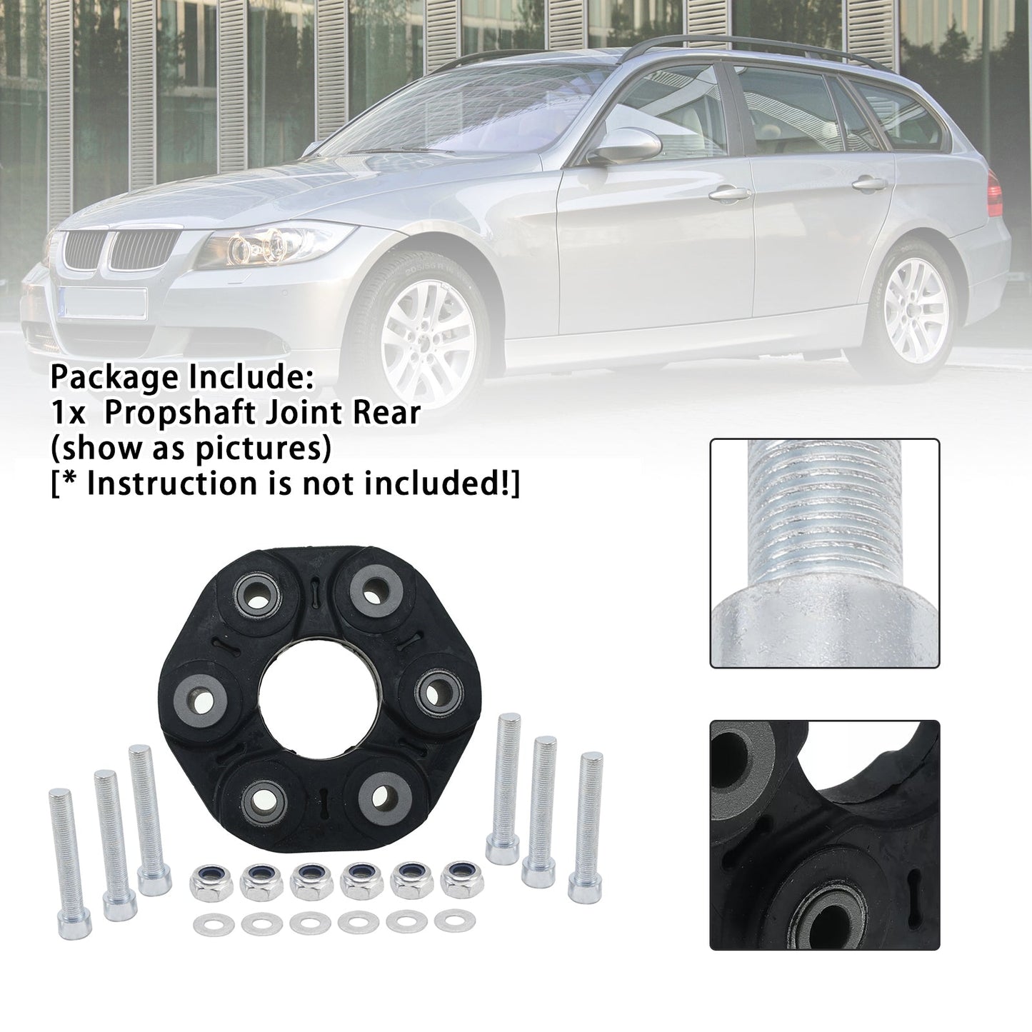 Propshaft Joint Rear 26117527392 For BMW 1 3 5 Series E81 E90 F10 X1 E84 X3 F25