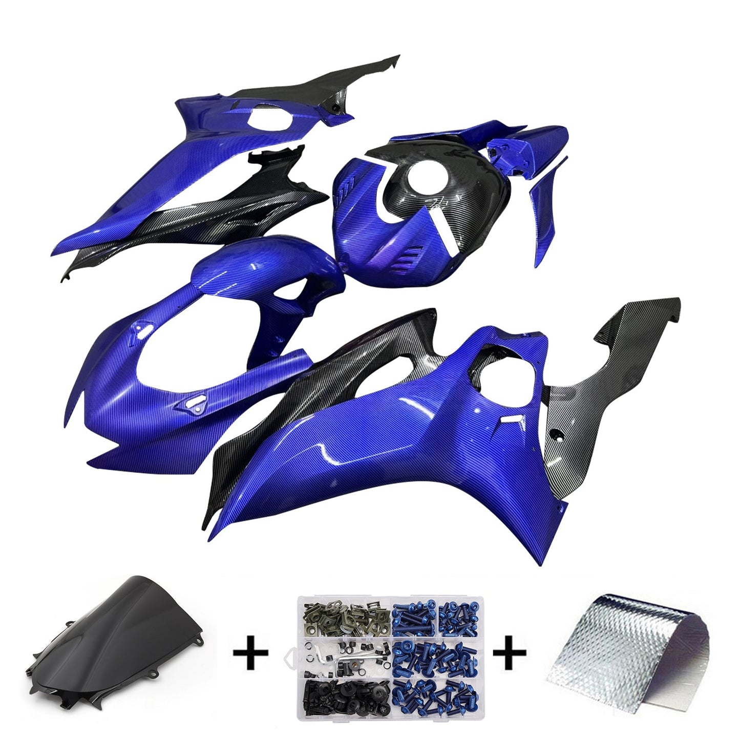 Injection Fairing Kit Bodywork Plastic ABS fit For Yamaha YZF-R6 2017-2023
