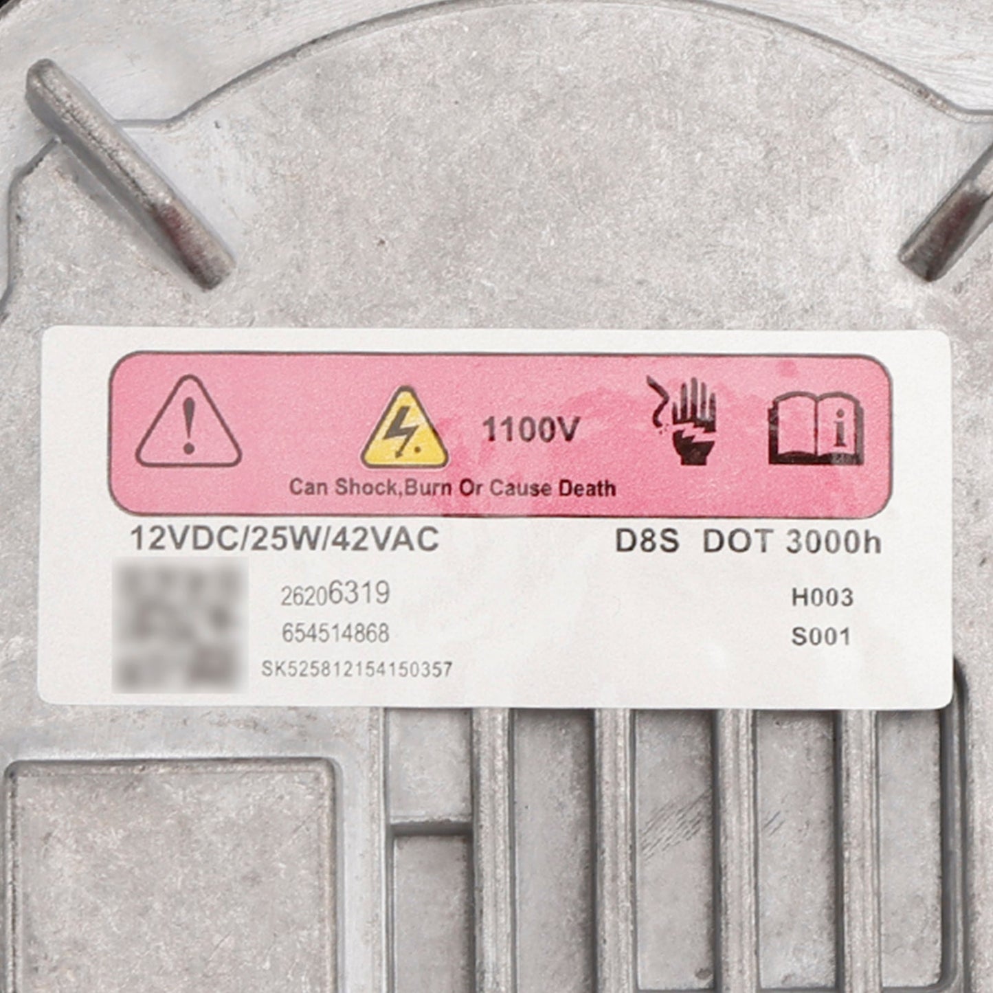 2015-2017 Buick Inlong Veron Xenon HID Headlight Electric Ballast D8S 26206319