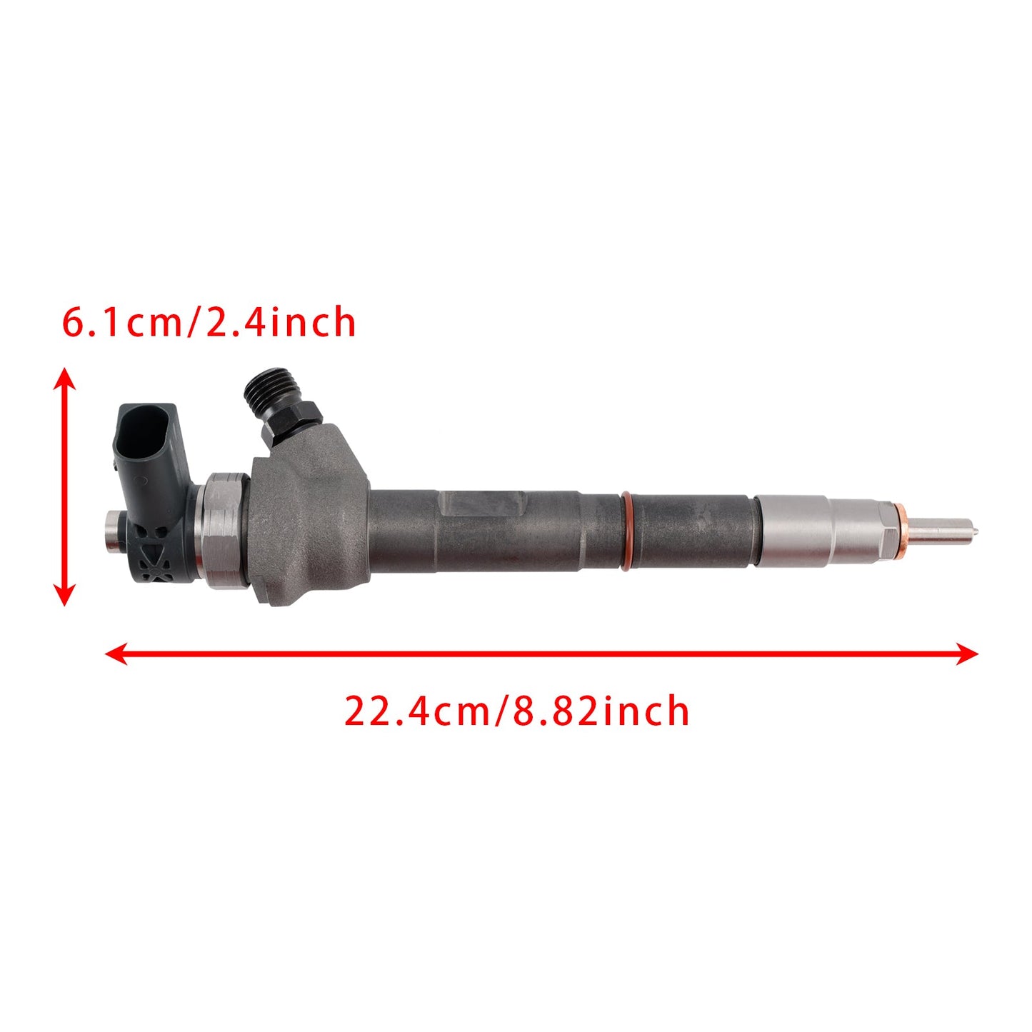 For Audi A1 A3 A4 A5 A6 C7 Q3 2.0 TDI 1PCS Fuel Injector 0445110646 0445110647