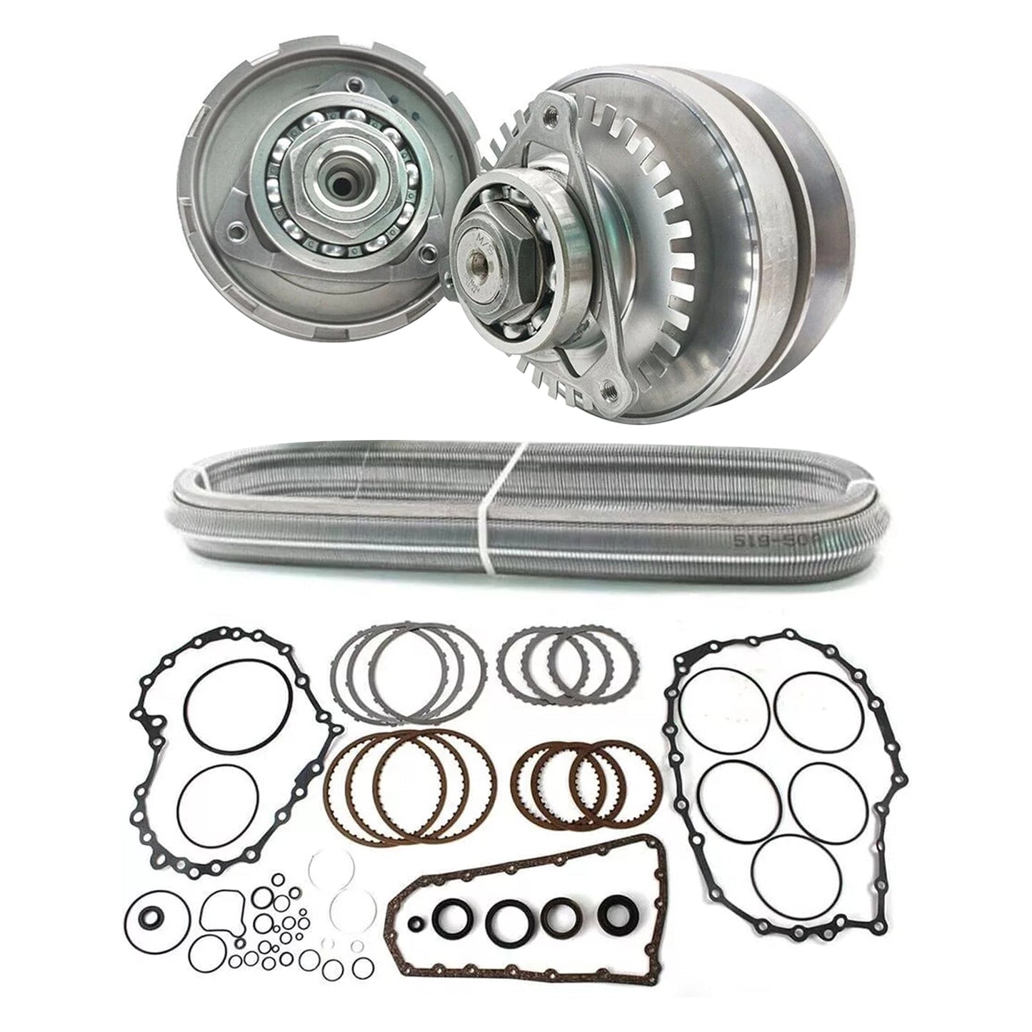 2012-2014 RENAULT LATITUDE 2.5L 3.5L RE0F10E JF017E CVT Transmission Master Rebuild Kit W/Chain Belt 30T