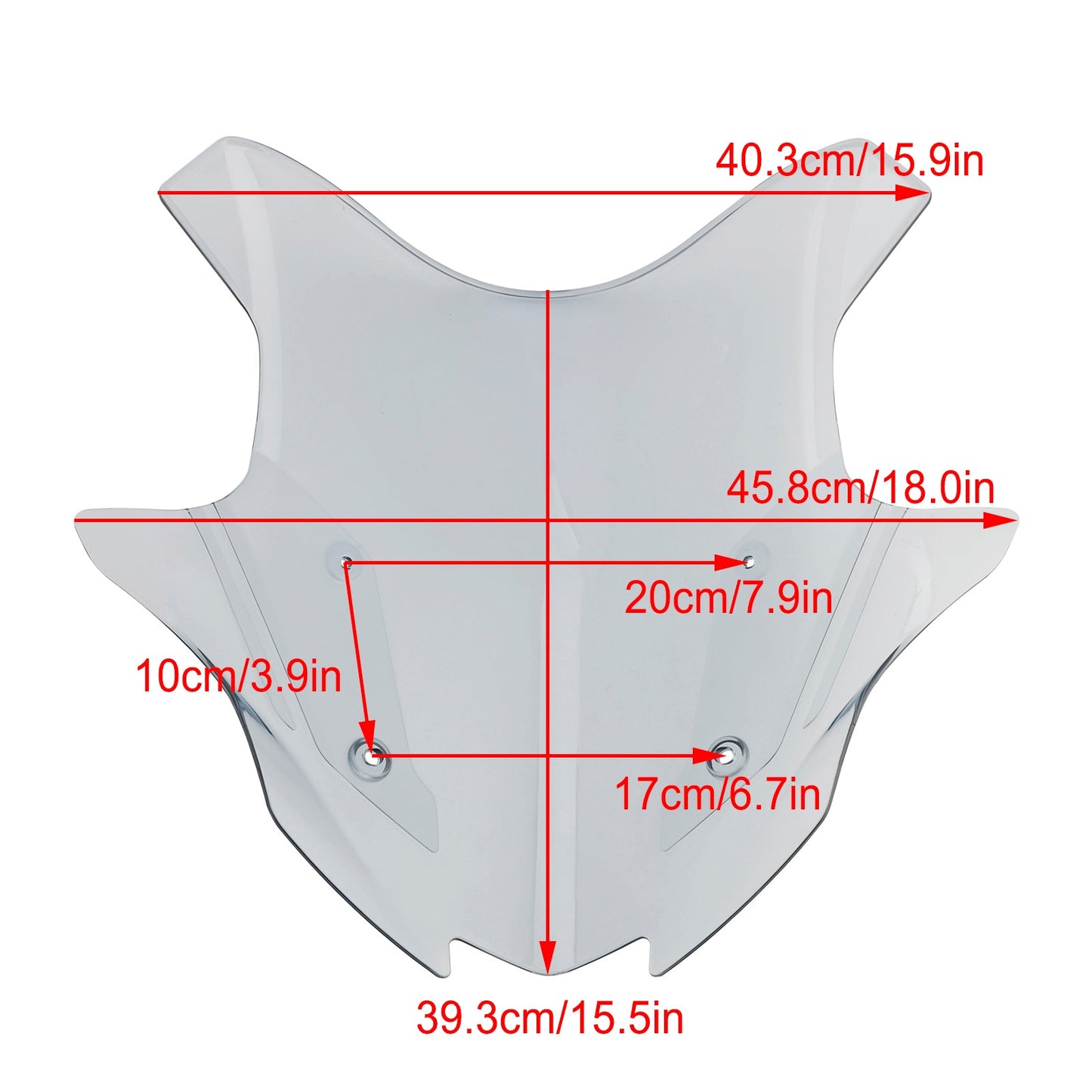 2023-2024 Kawasaki Versys 650 Windshield Windscreen